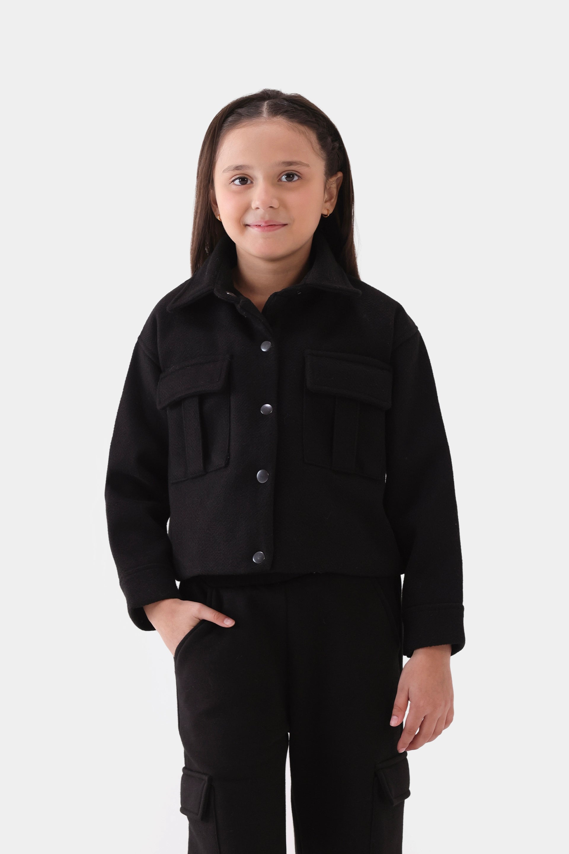 Flap Pocket Tweed Jacket - Cougar Clothing