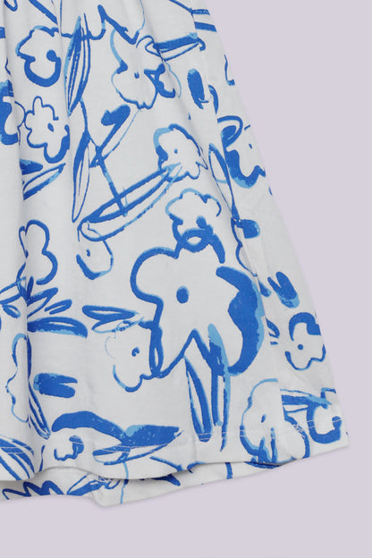 All Over Printed Knitted Dress - Cougar Clothing