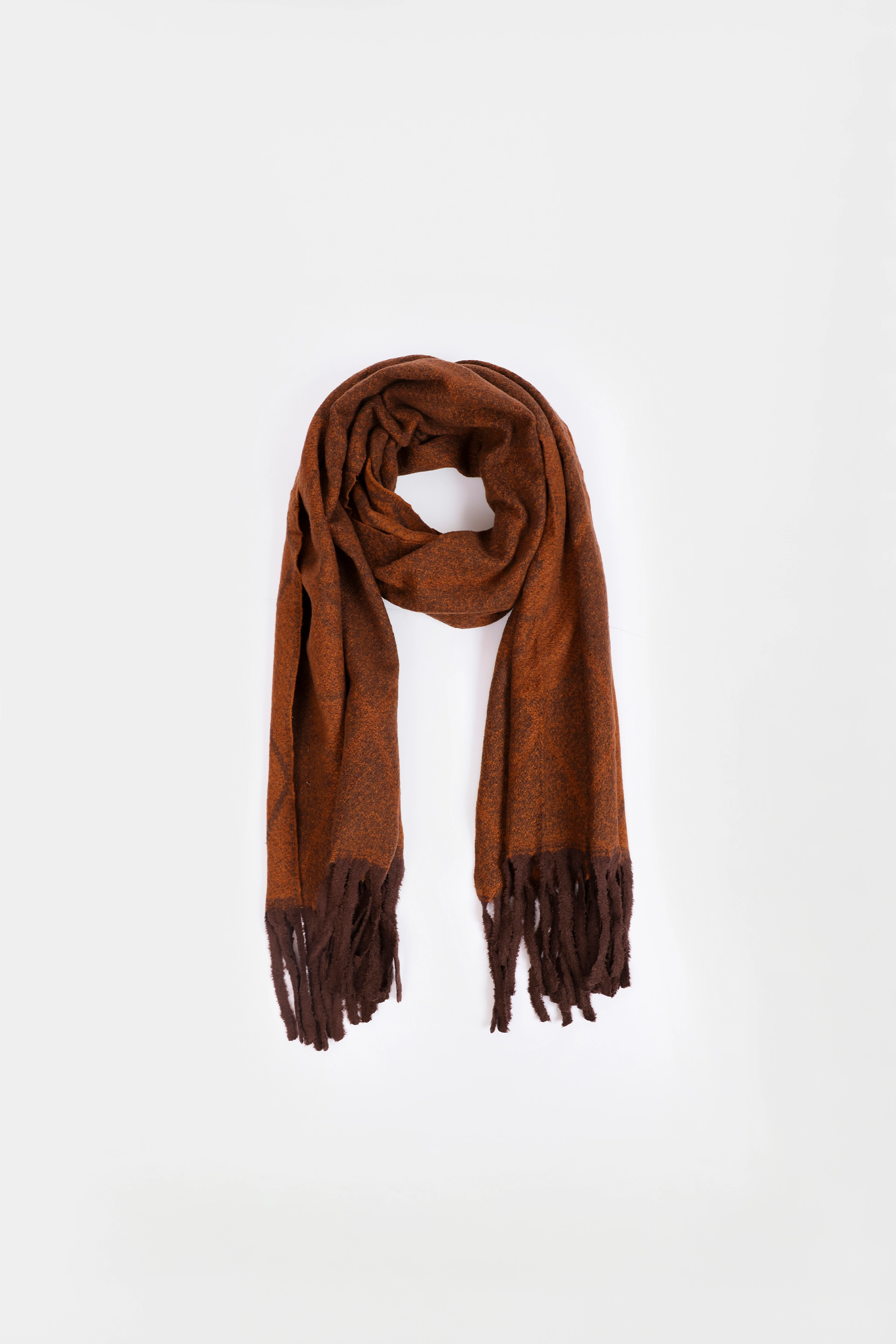 Textured Knitted Shawl - Cougar Clothing