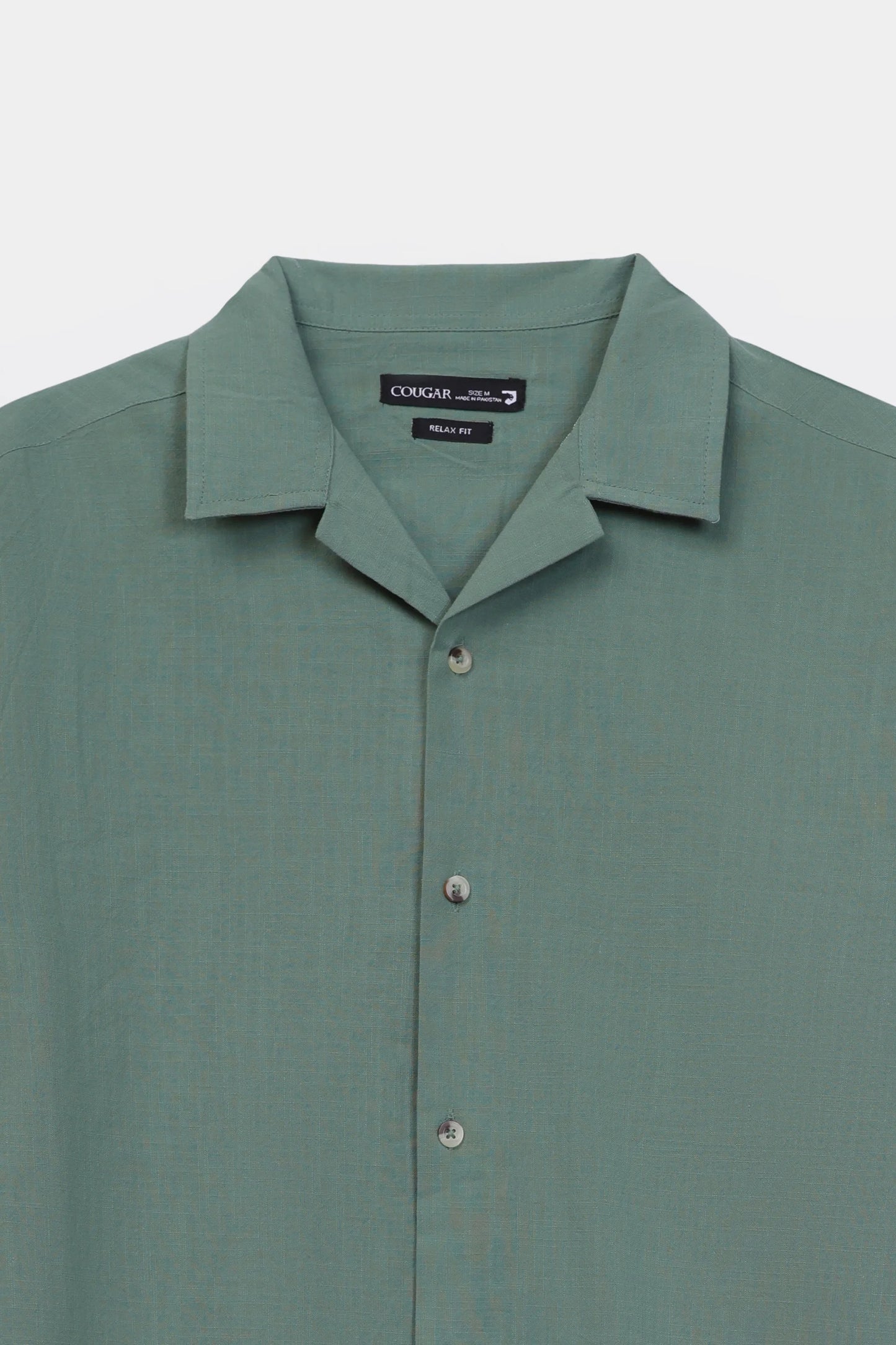 Linen Blend Shirt - Cougar Clothing