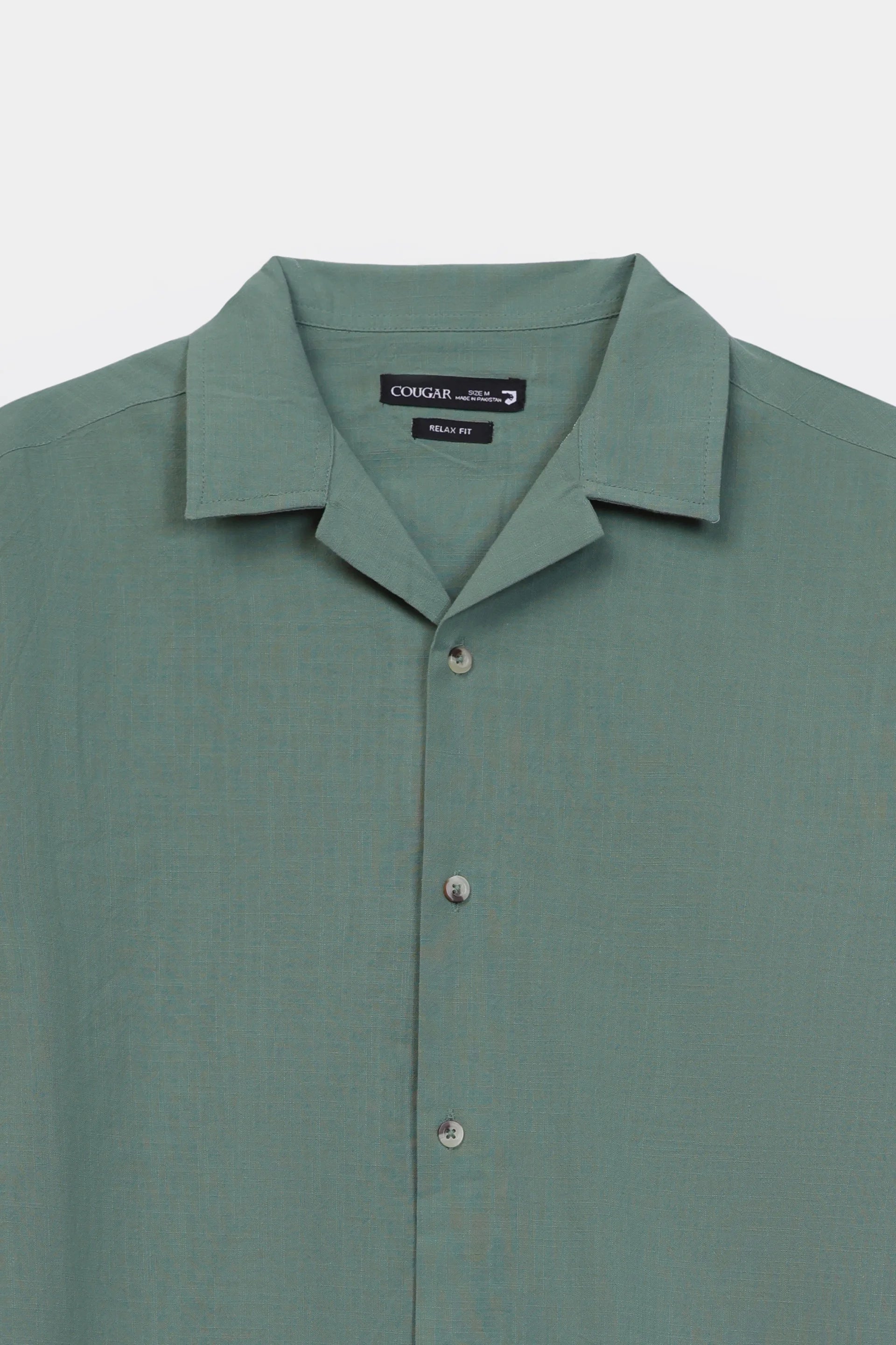 Linen Blend Shirt - Cougar Clothing