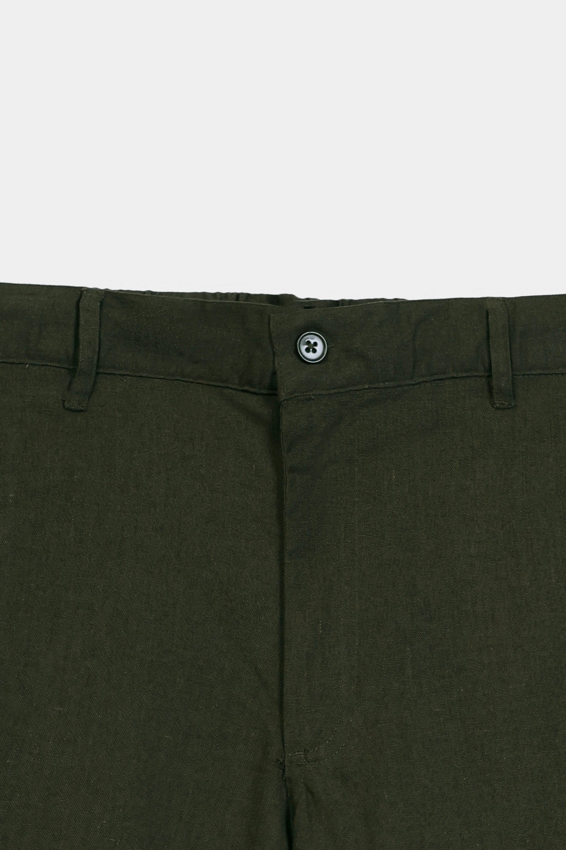 Linen Blend Shorts - Cougar Clothing