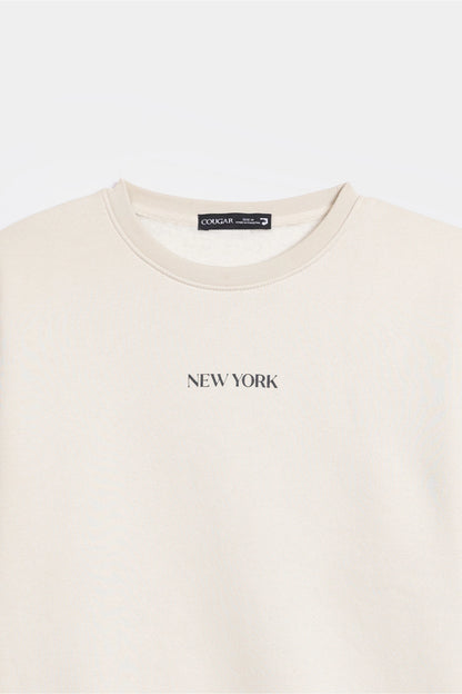 Relaxed Graphic Sweatshirt - Cougar Clothing