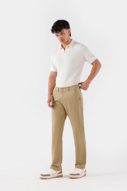 Relaxed Fit Chino Pants - Cougar Clothing