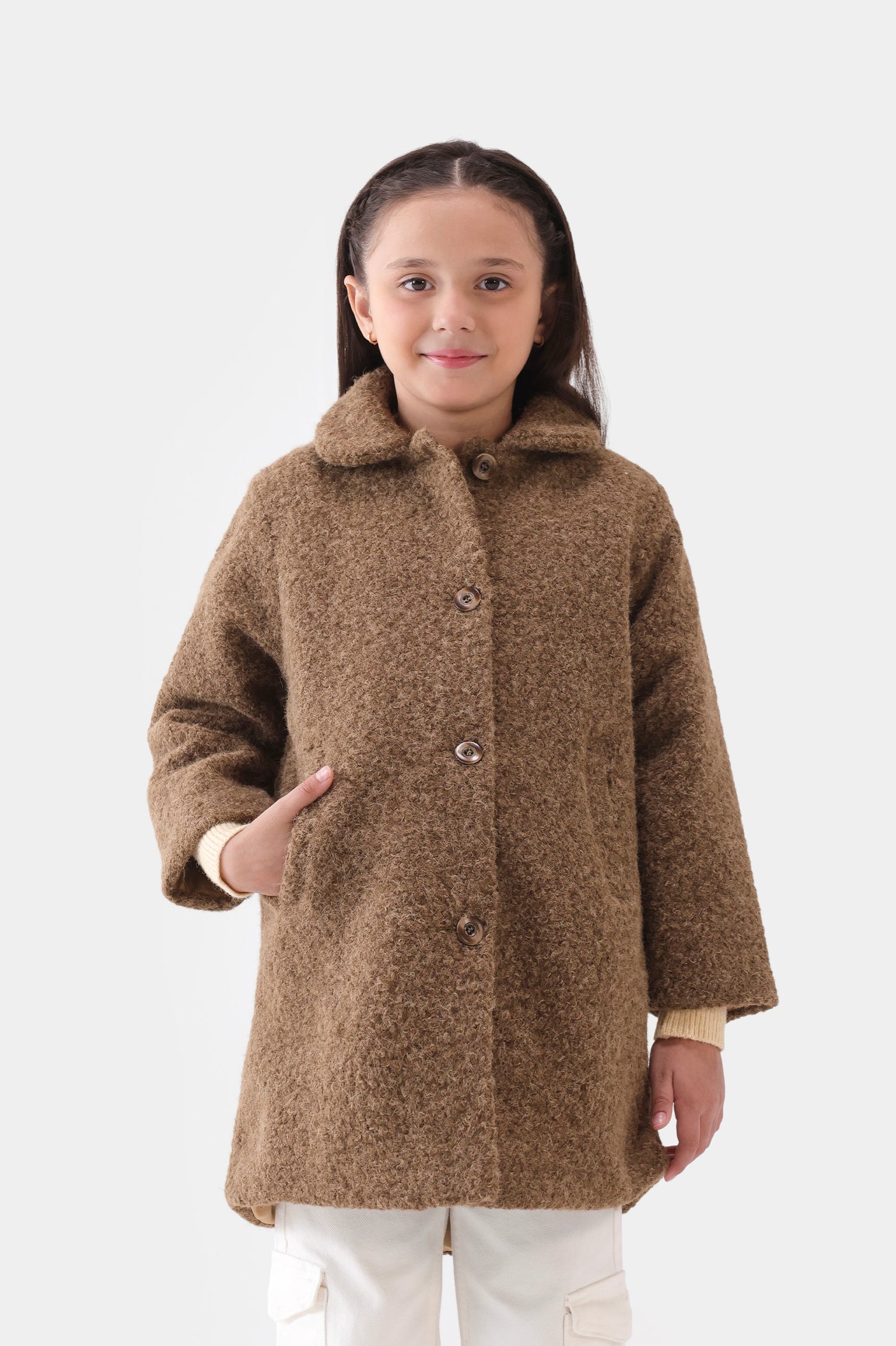 Textured Coat - Cougar Clothing