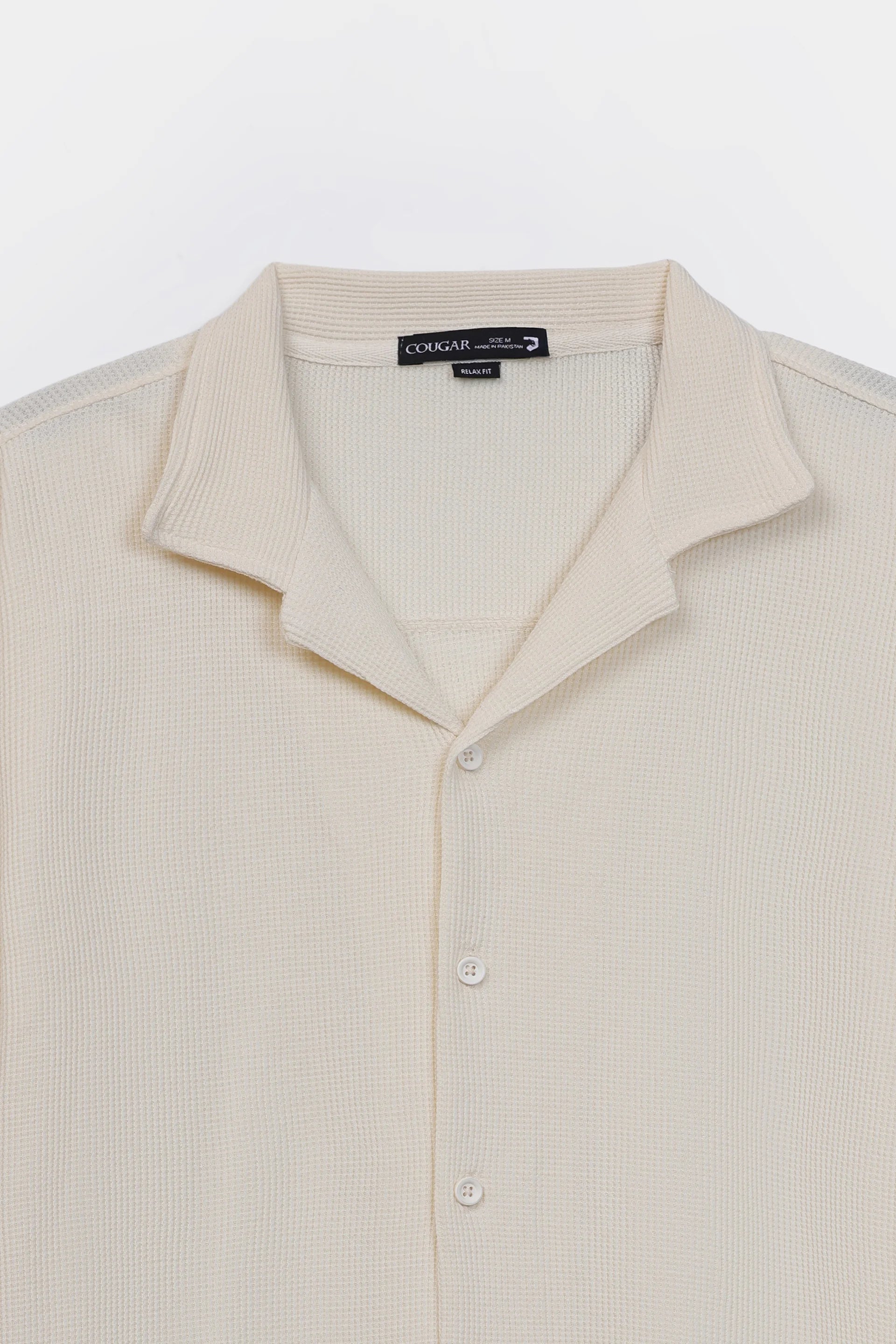 Relaxed Waffle Shirt - Cougar Clothing