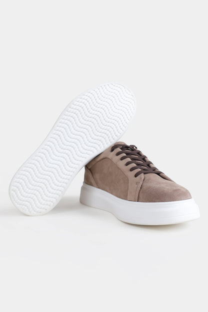 Contrast Lace Up Sneakers - Cougar Clothing