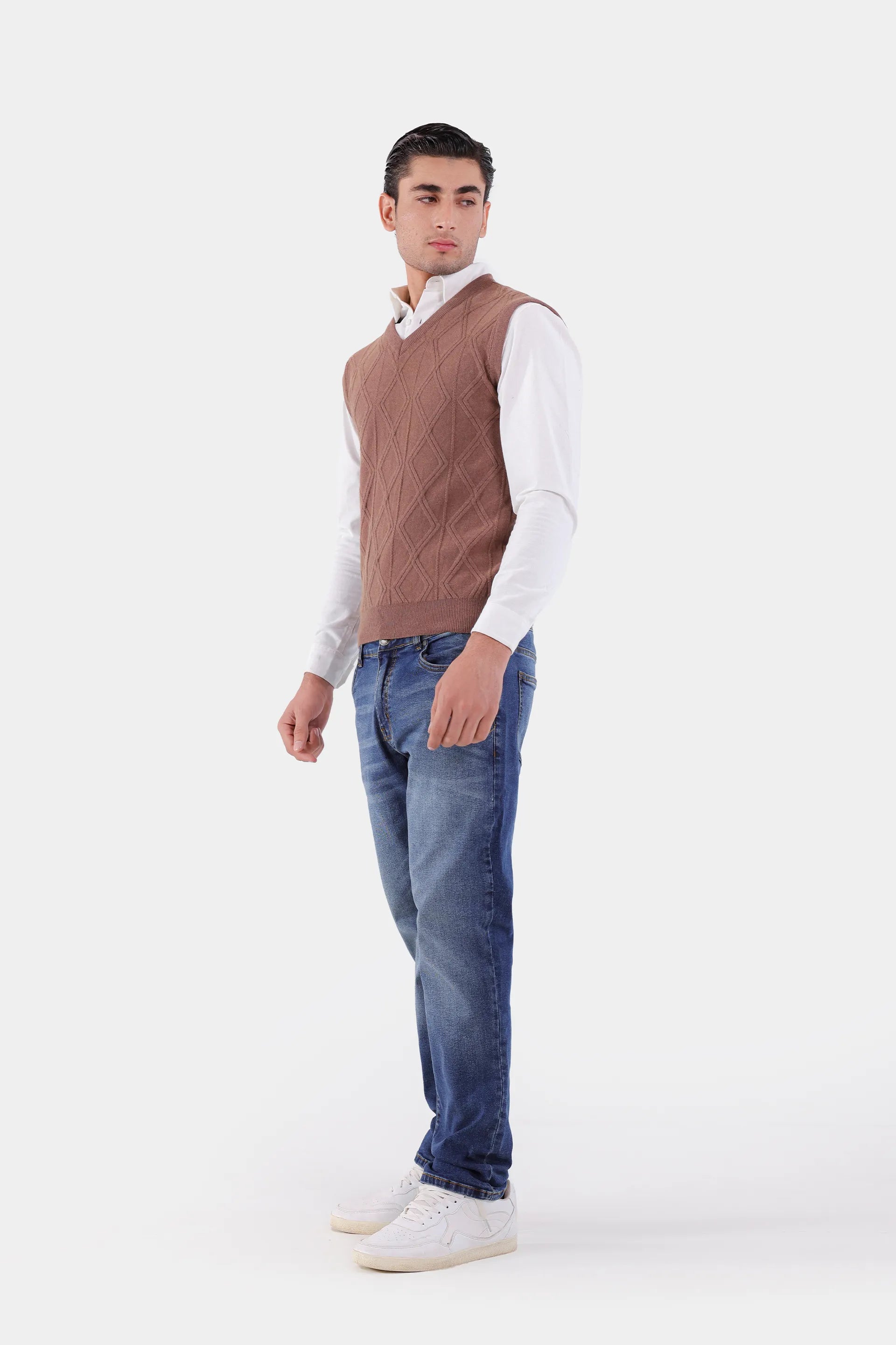 Knitted Sweater Vest - Cougar Clothing