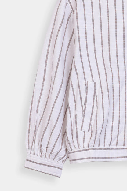 Yarn Dyed Striped Top - Cougar Clothing