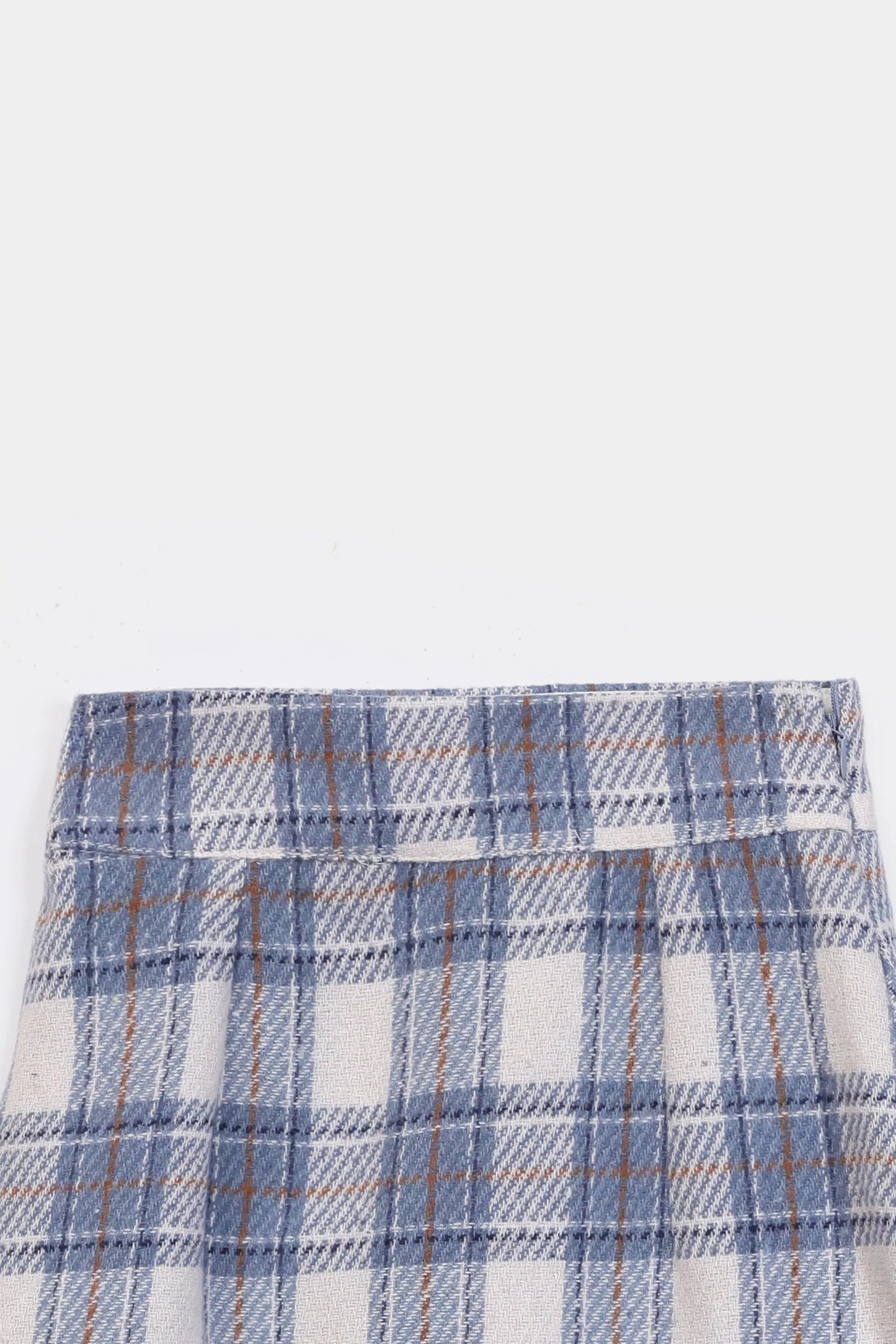 Woolen Check Skirt - Cougar Clothing