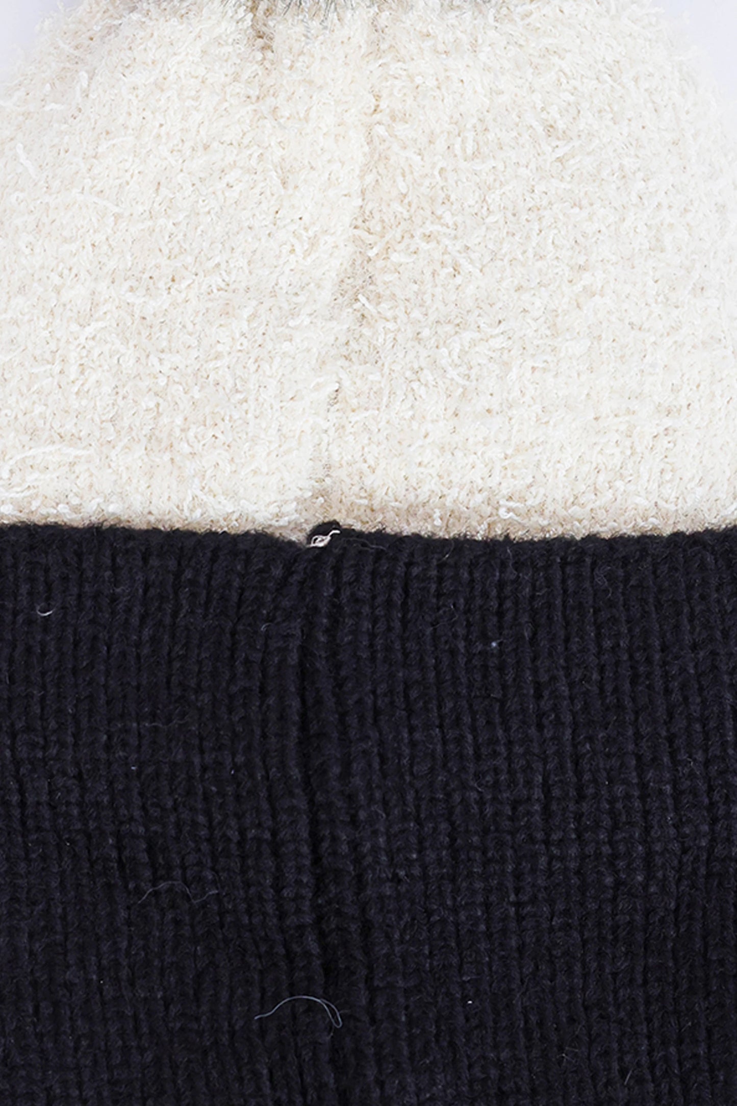 Two-Tone Knit Beanie - Cougar Clothing