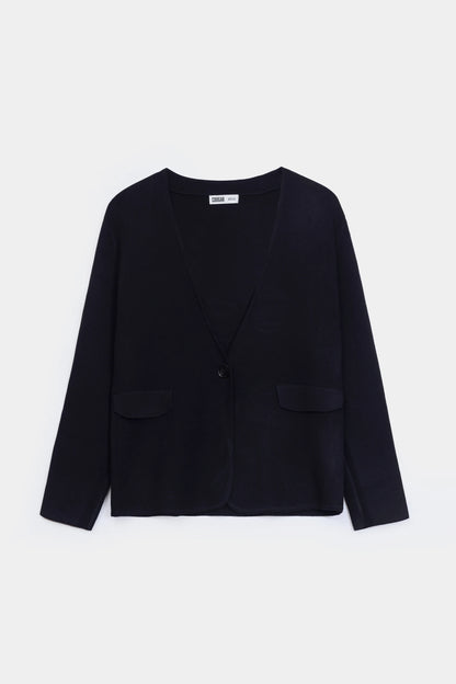 Flap Pocket Cardigan