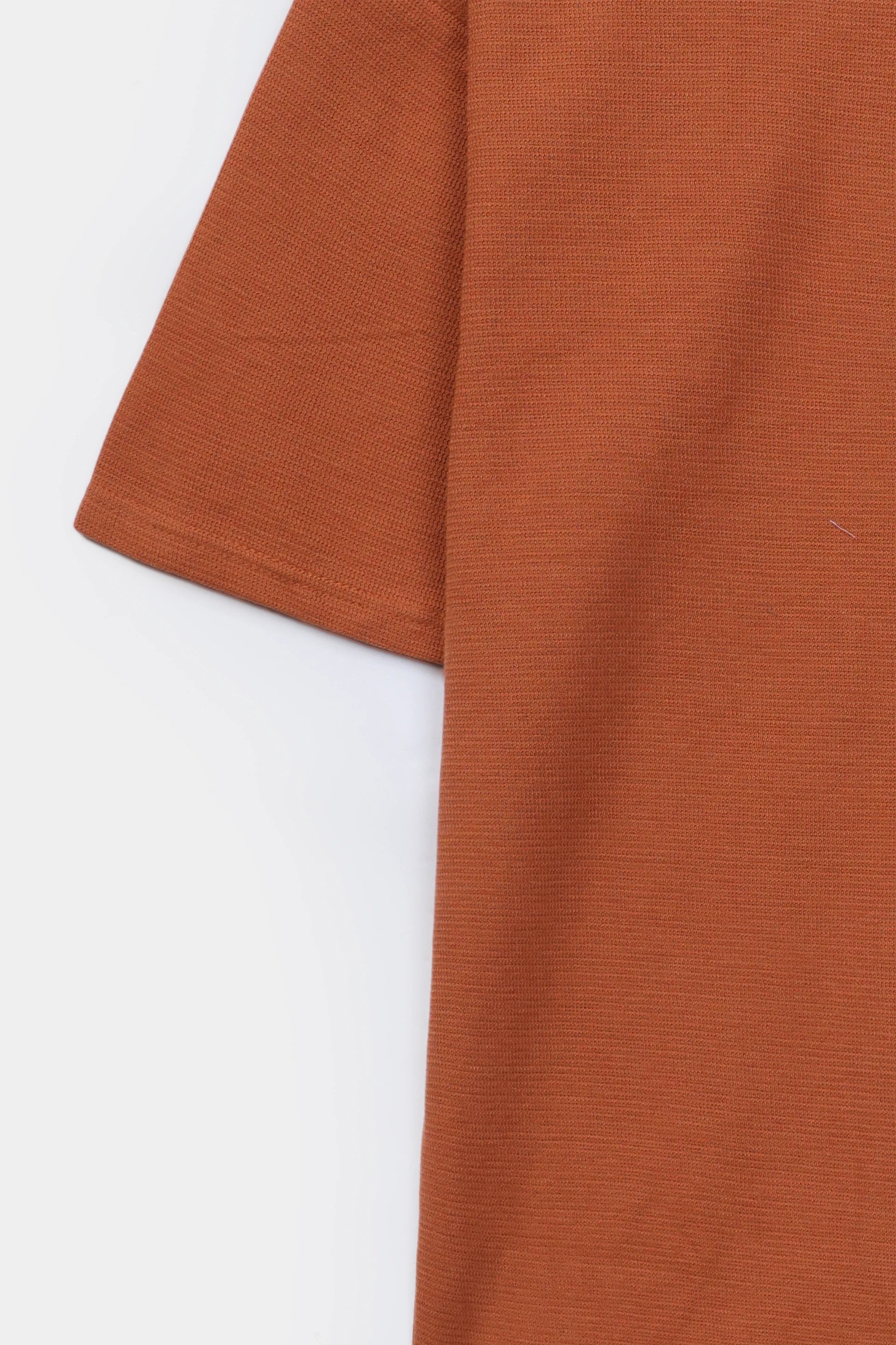 Oversized Waffle Knit T-Shirt - Cougar Clothing