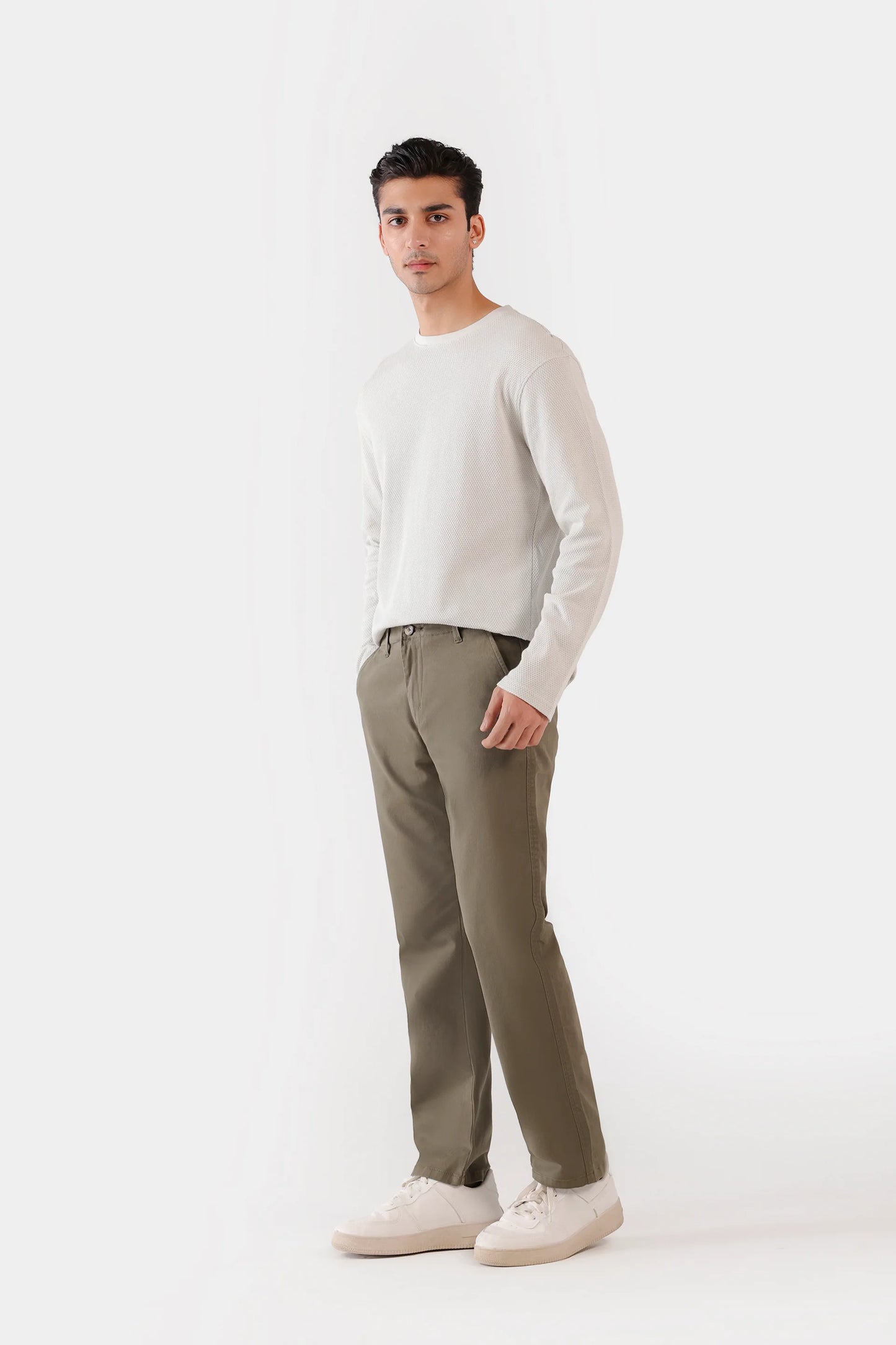Basic Twill Chino Pants - Cougar Clothing