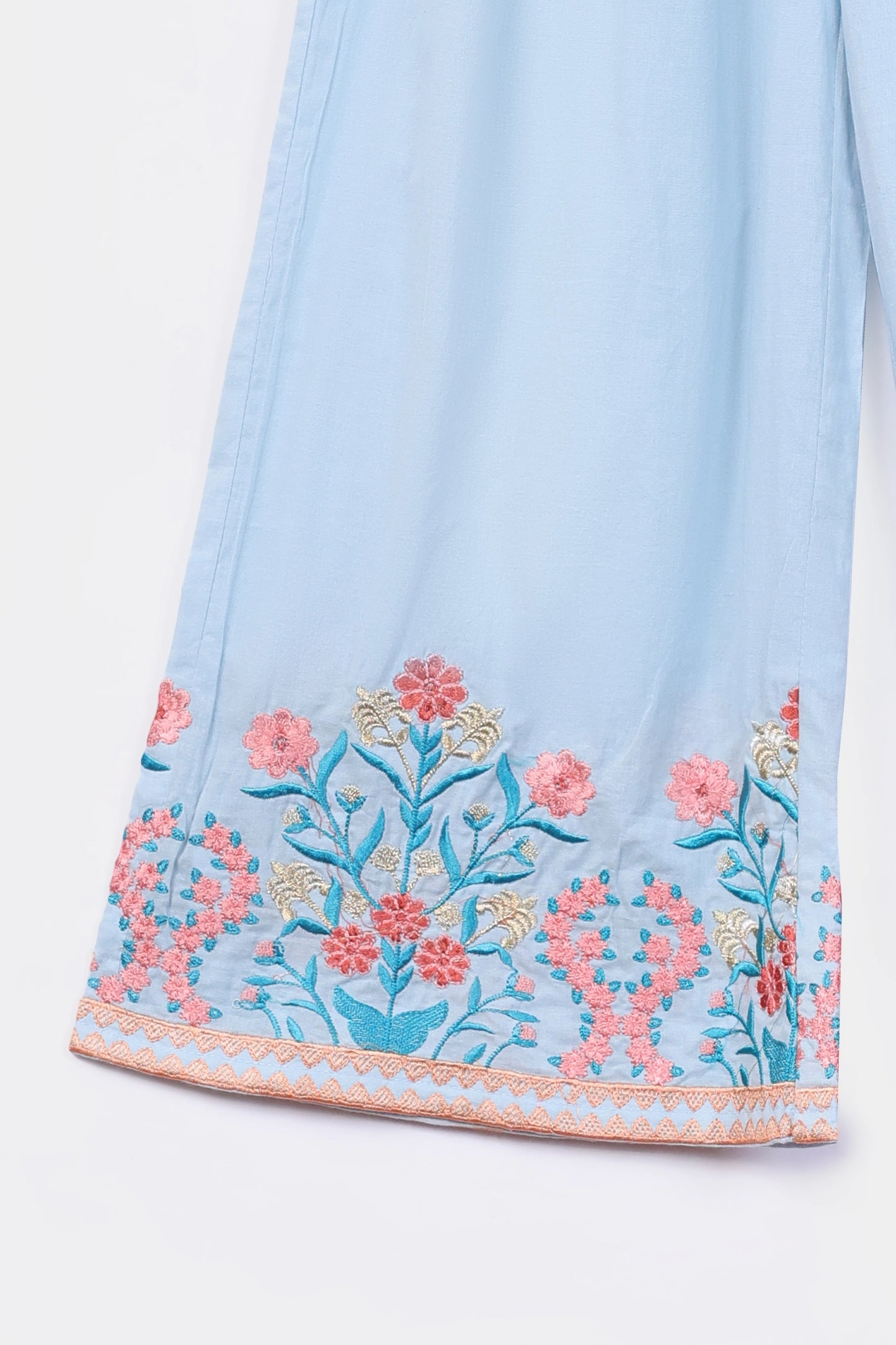 Embroidered Lawn Trousers - Cougar Clothing