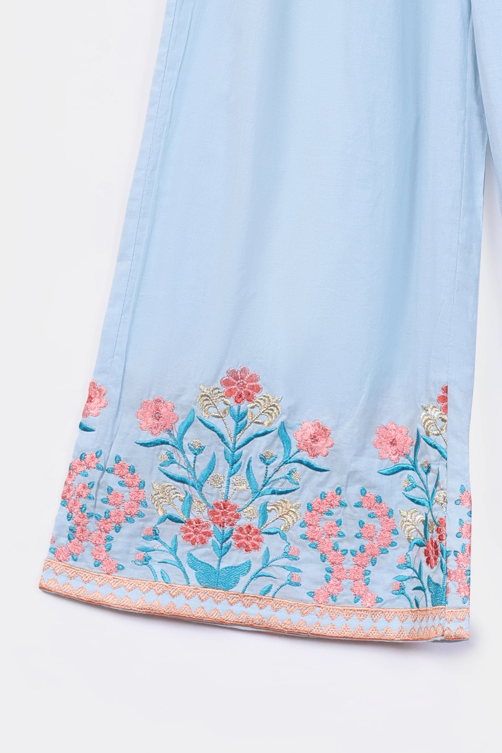 Embroidered Lawn Trousers - Cougar Clothing