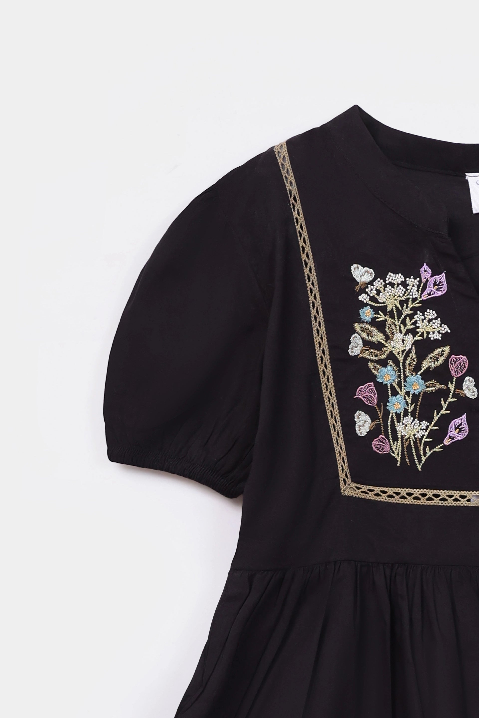 Embroidered Cambric Dress - Cougar Clothing