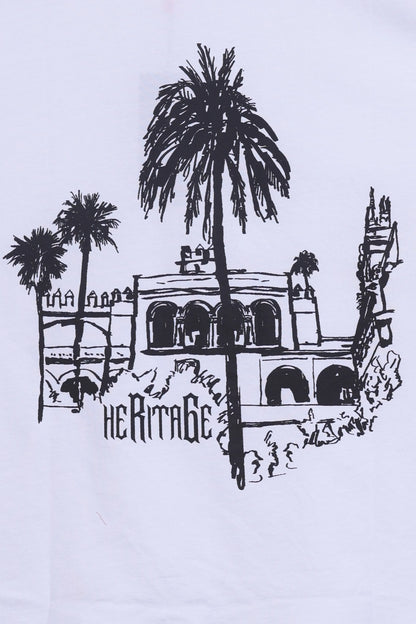 Back Printed Boxy T-Shirt - Cougar Clothing