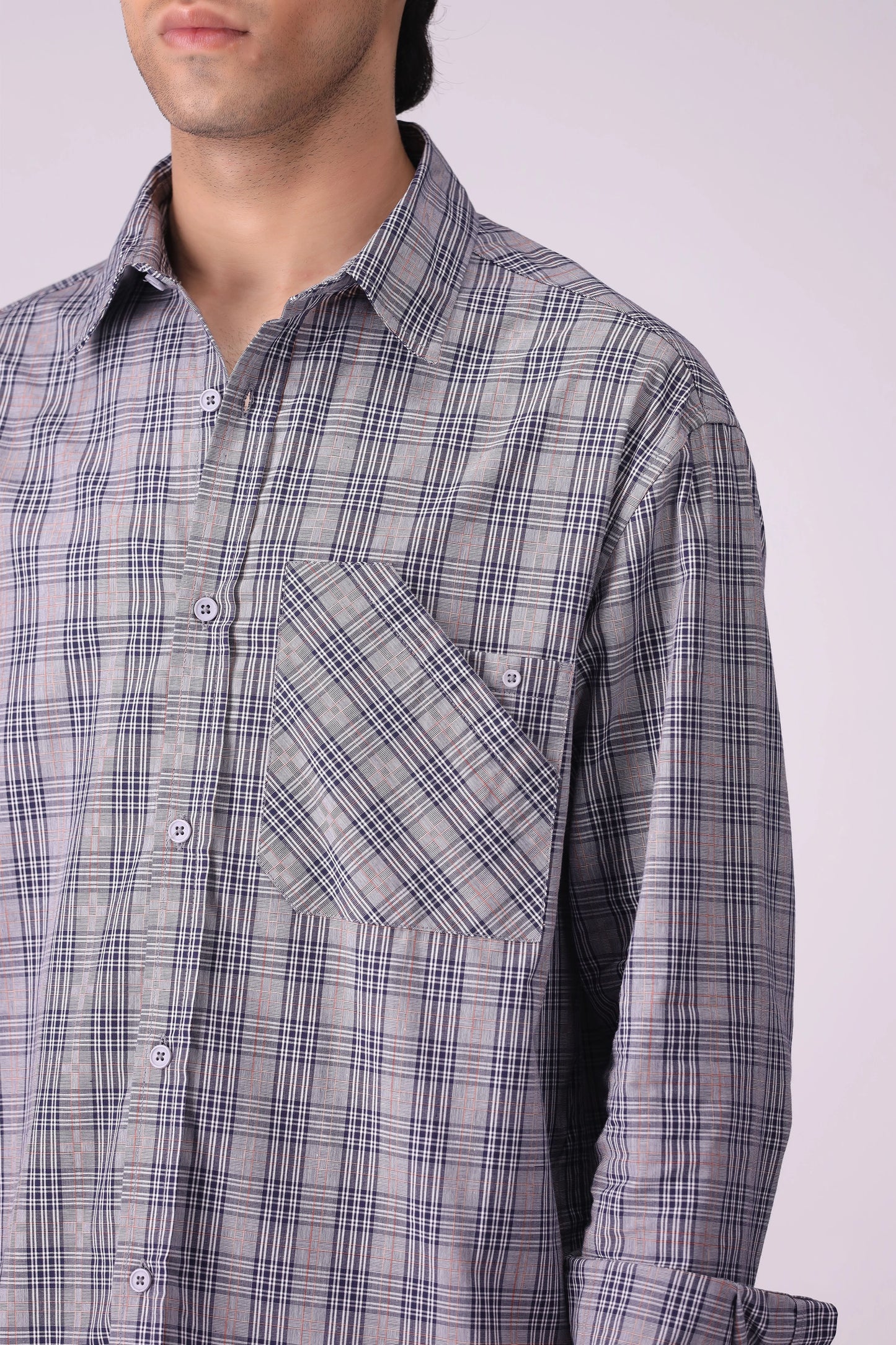 Checkered Chest Pocket Shirt - Cougar Clothing
