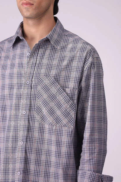 Checkered Chest Pocket Shirt - Cougar Clothing