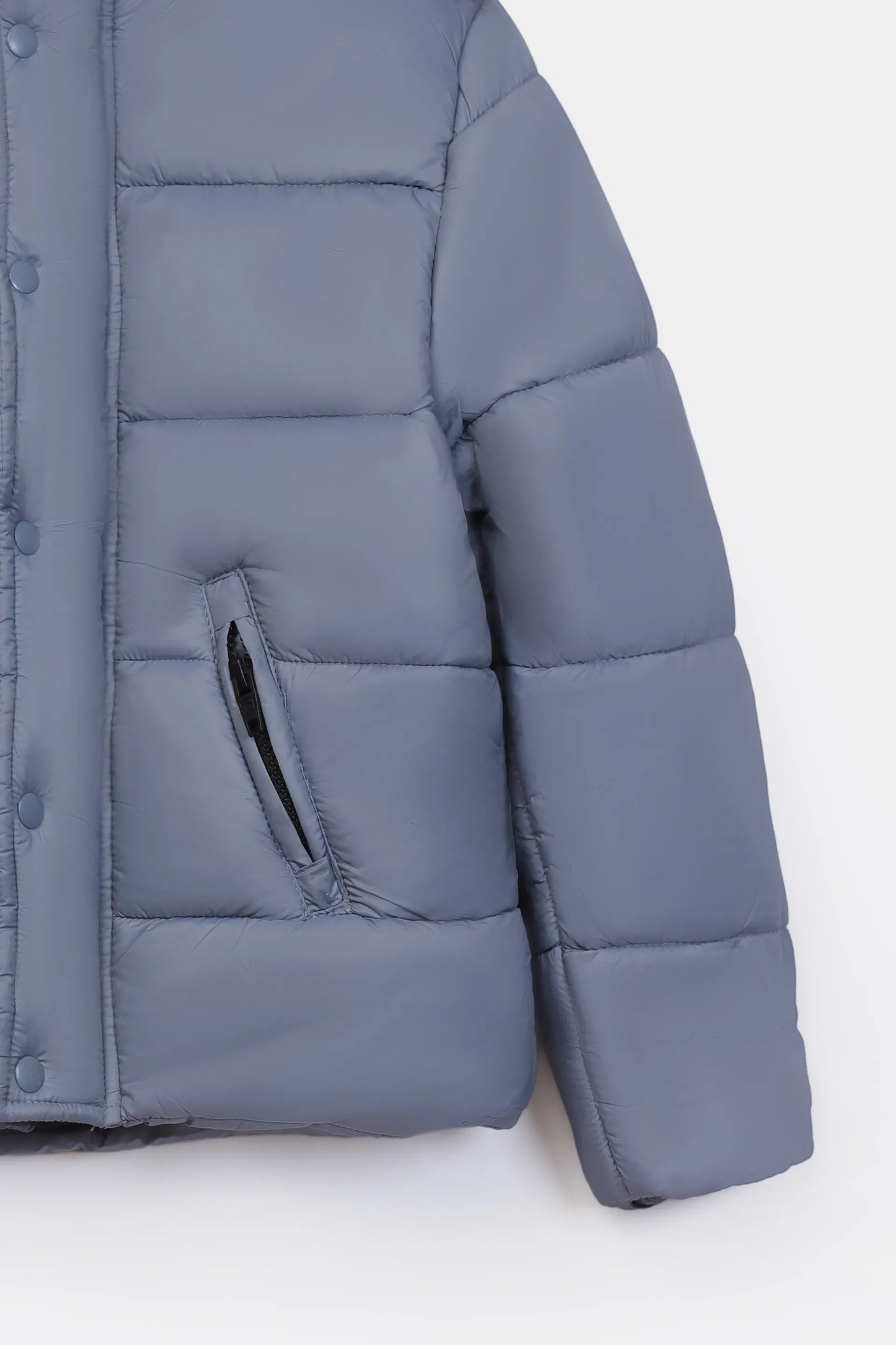 Hooded Quilted Jacket - Cougar Clothing