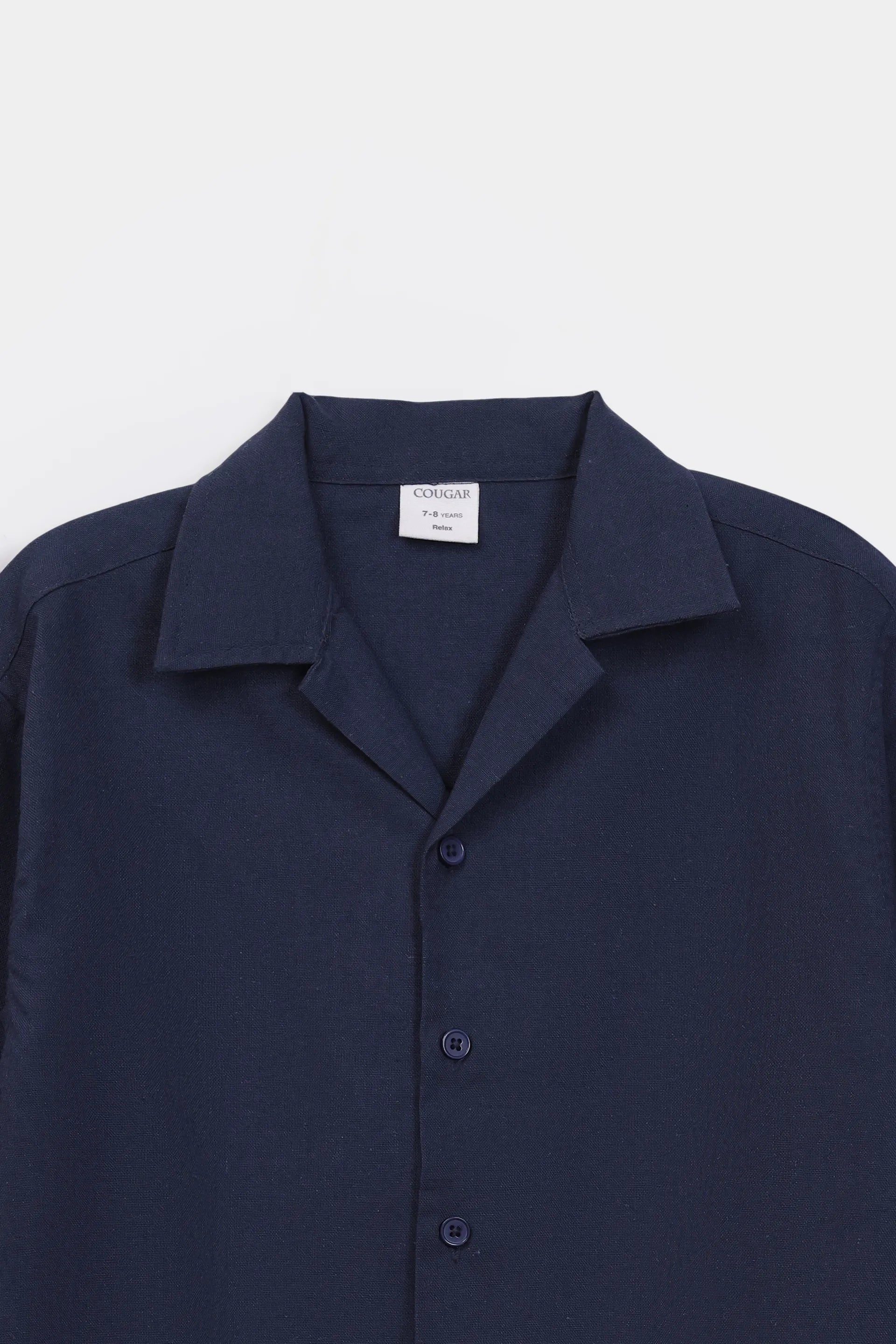 Linen Blend Shirt - Cougar Clothing