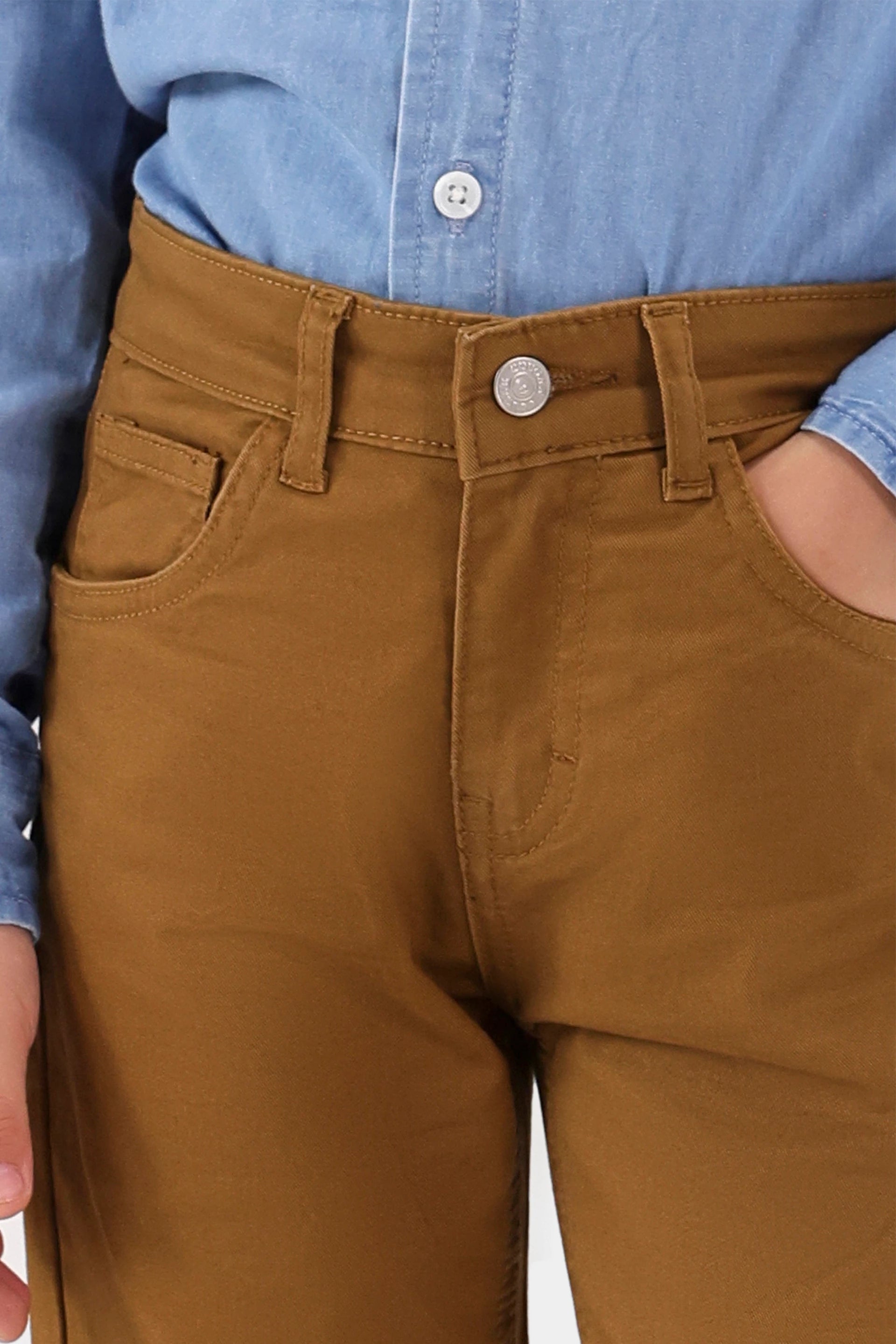 Slim Fit 5 Pocket Pants - Cougar Clothing