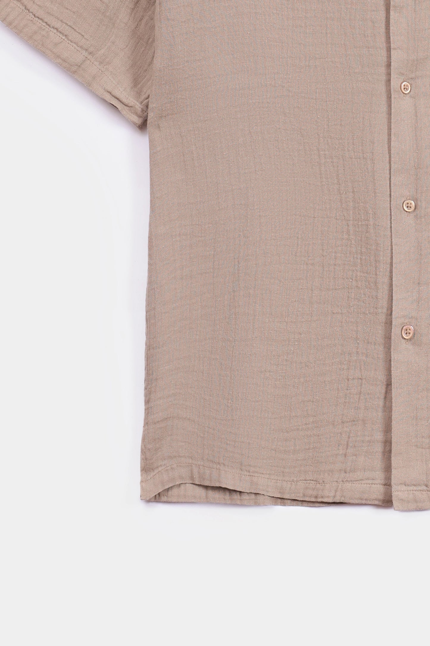 Muslin Resort Collar Shirt - Cougar Clothing