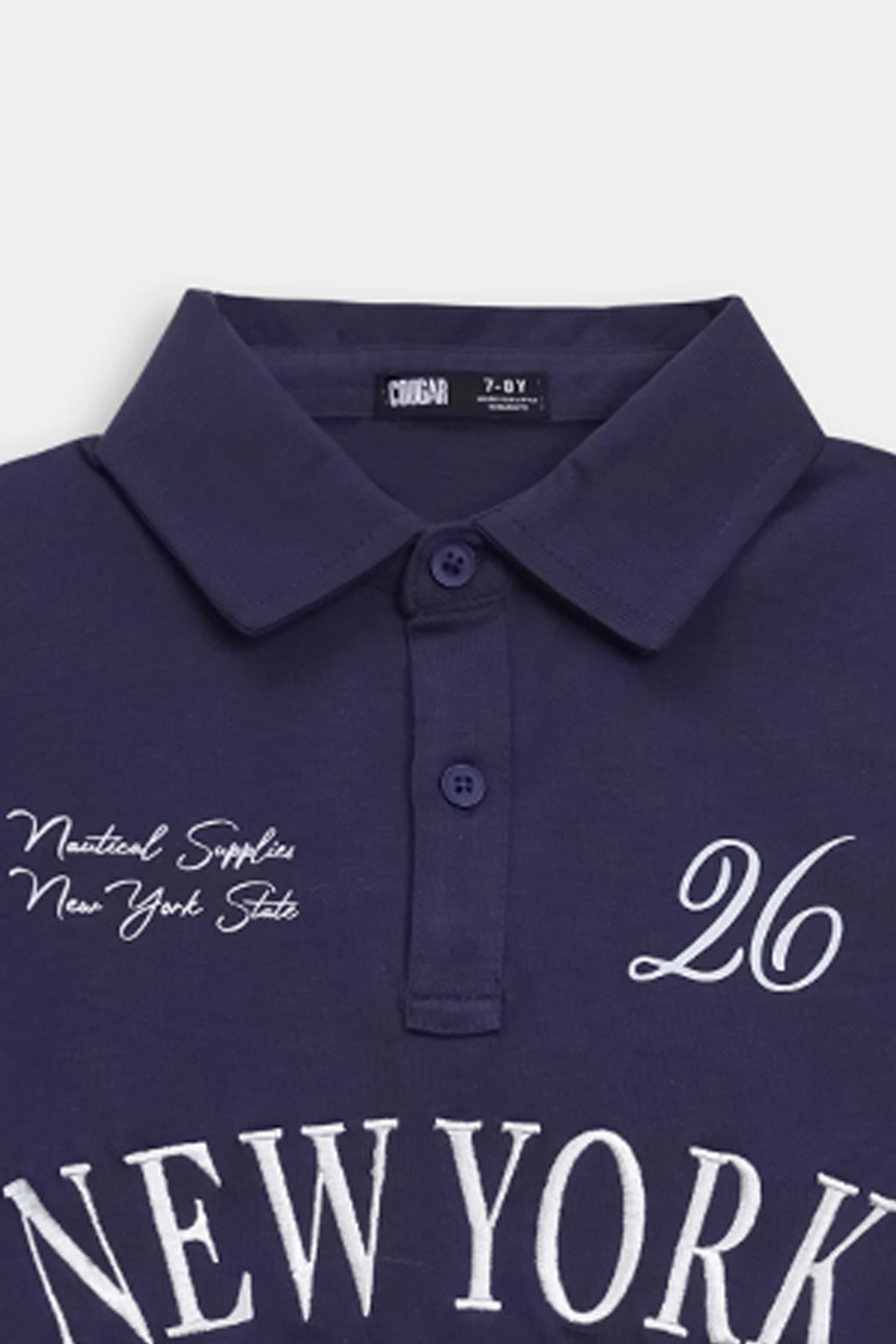 Embroidered Polo - Cougar Clothing