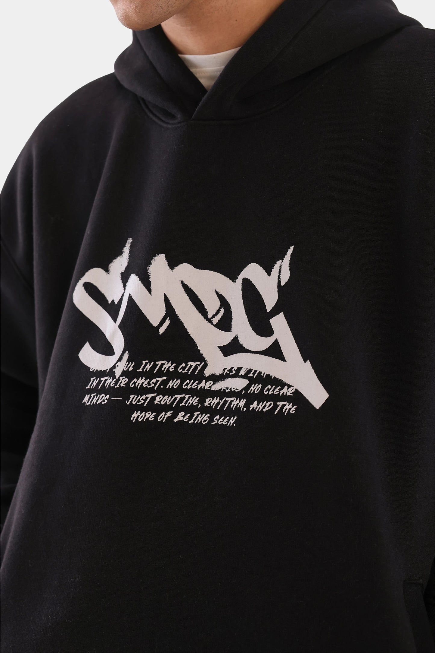 Back Printed Hoodie - Cougar Clothing