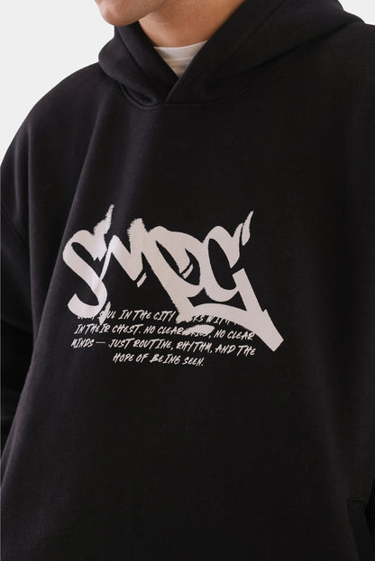 Back Printed Hoodie - Cougar Clothing