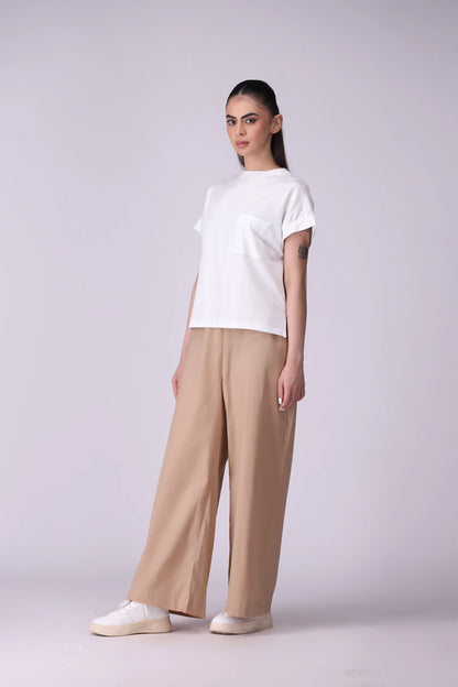 Patch Pocket Contrast T-Shirt - Cougar Clothing
