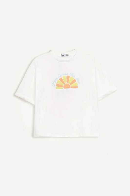 Embroidered Sunny T-Shirt - Cougar Clothing
