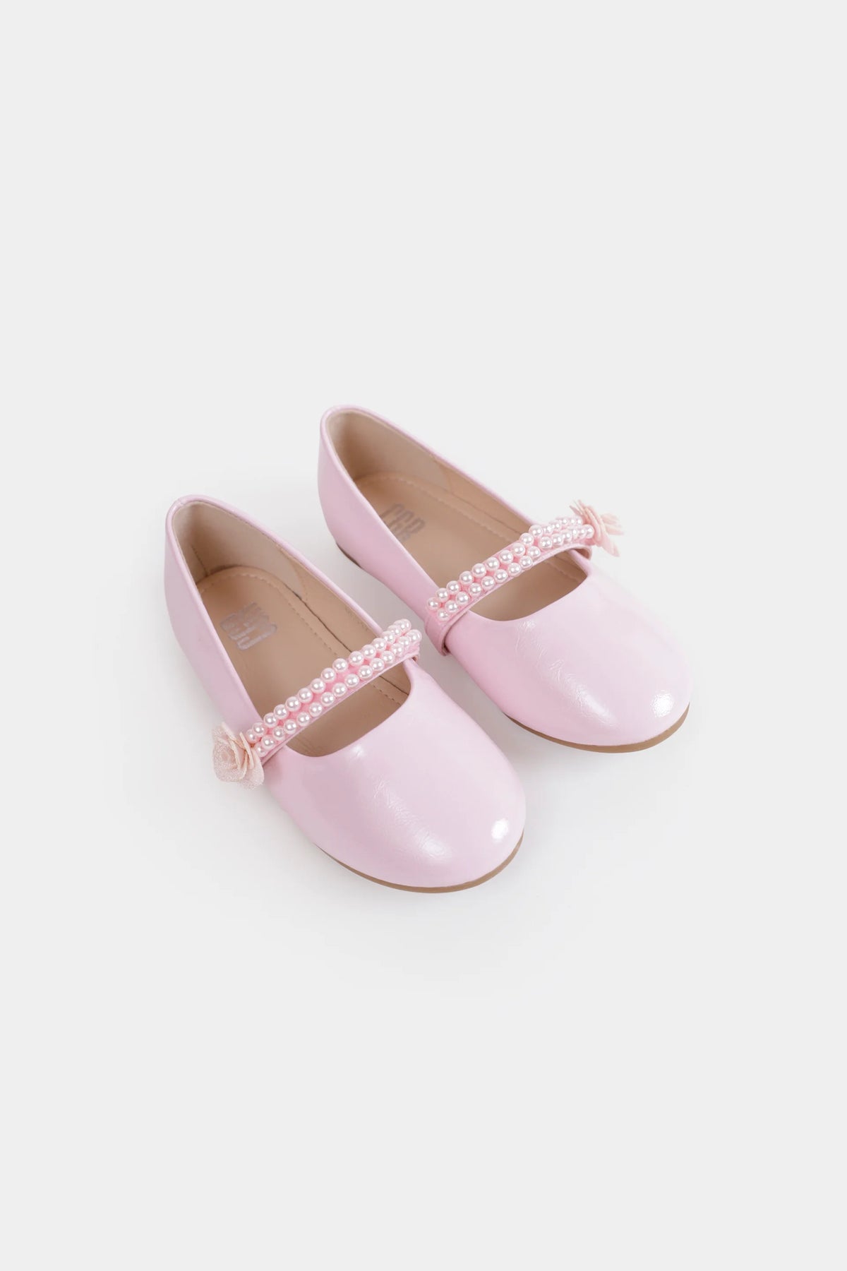 Rosette Pearl Ballet Flats - Cougar Clothing