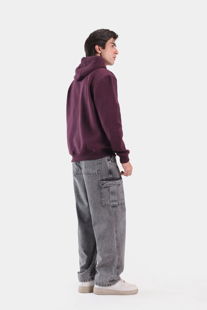 Basic Drawcord Hoodie - Cougar Clothing