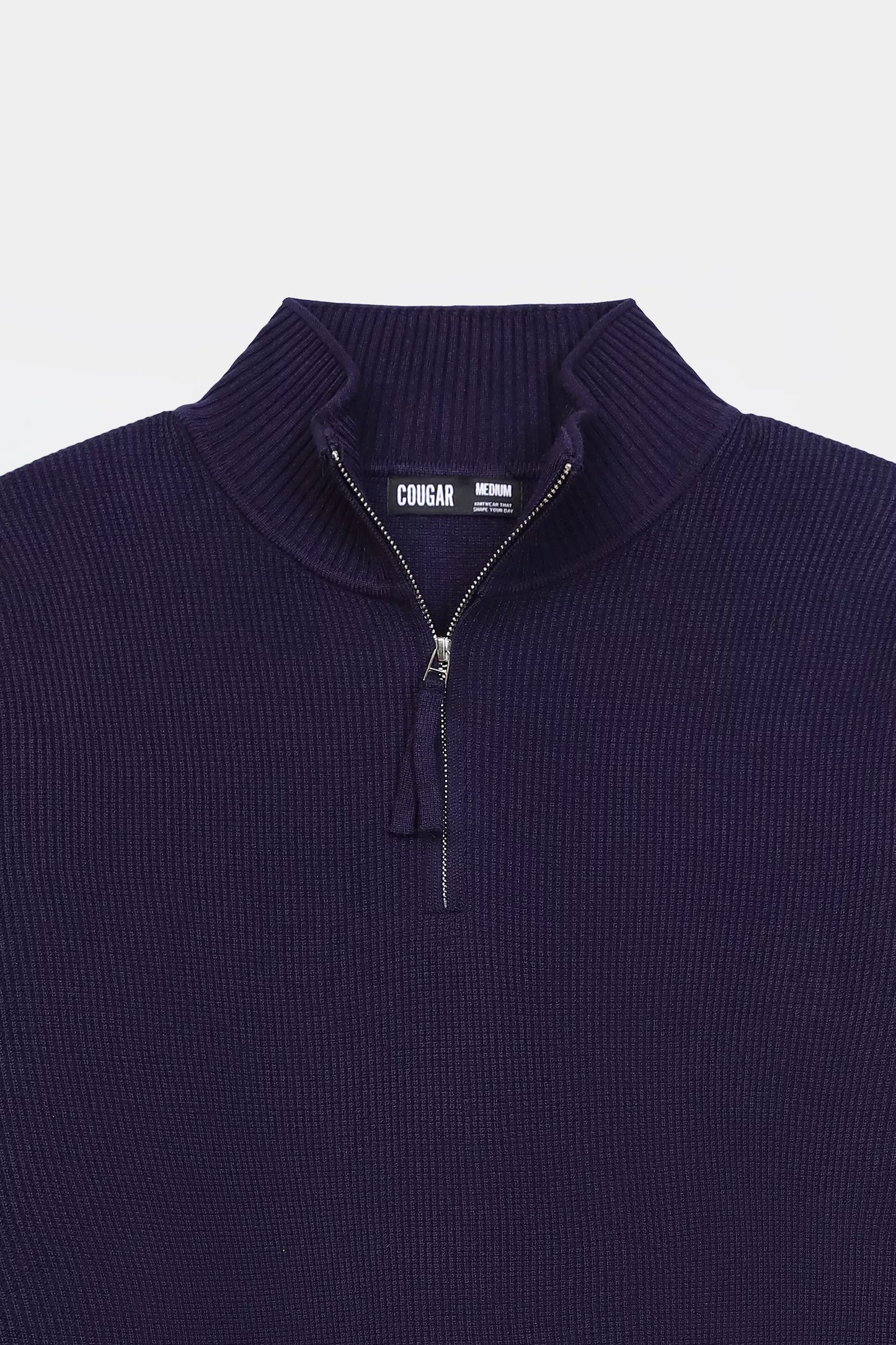 Quarter Zip Sweater - Cougar Clothing