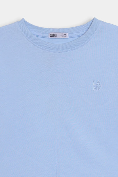Tonal Embroidered T-Shirt - Cougar Clothing