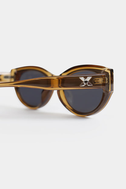 Crystal Temple Cat Eye Sunglasses - Cougar Clothing
