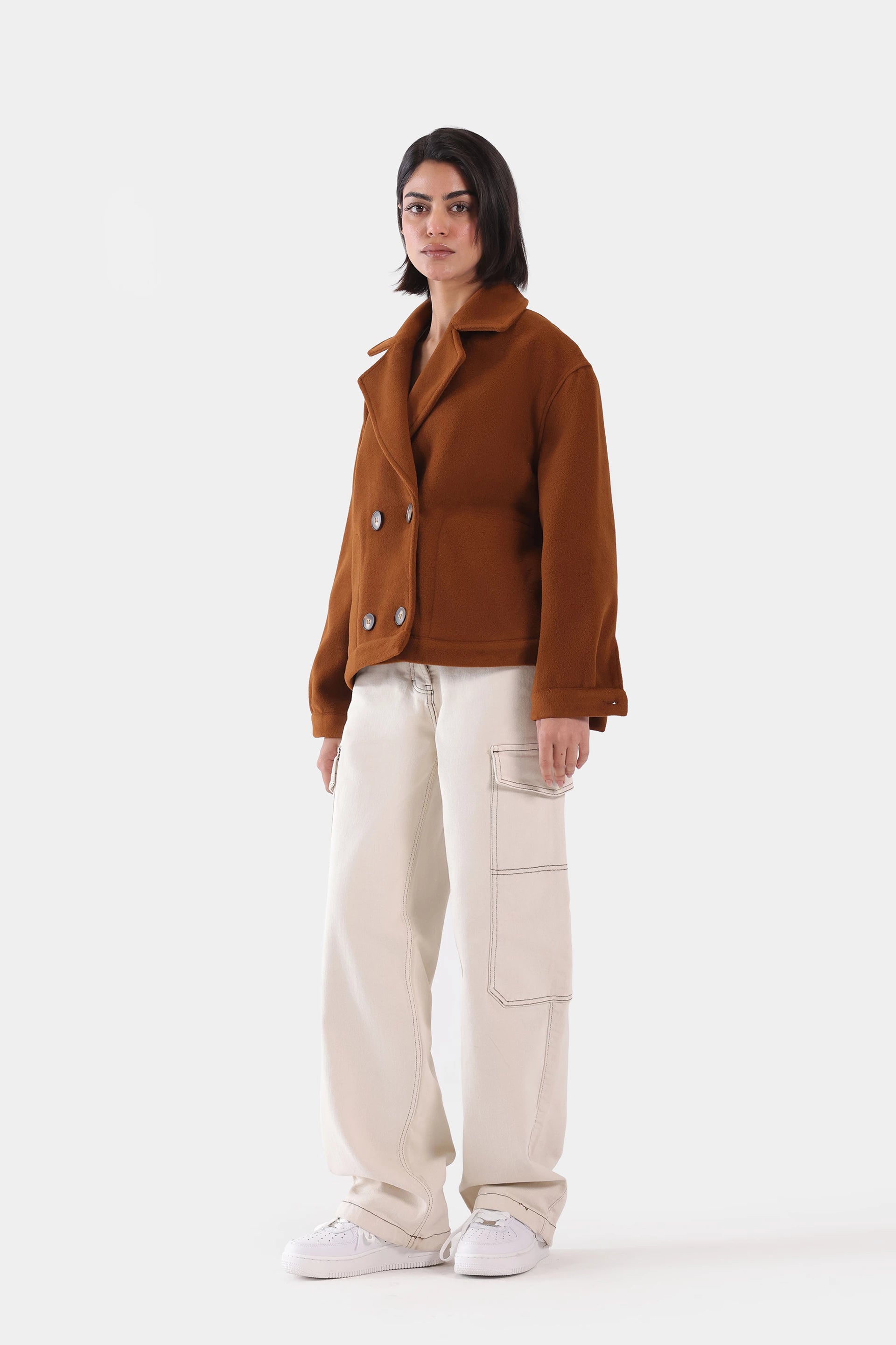 Oversized Short Coat - Cougar Clothing