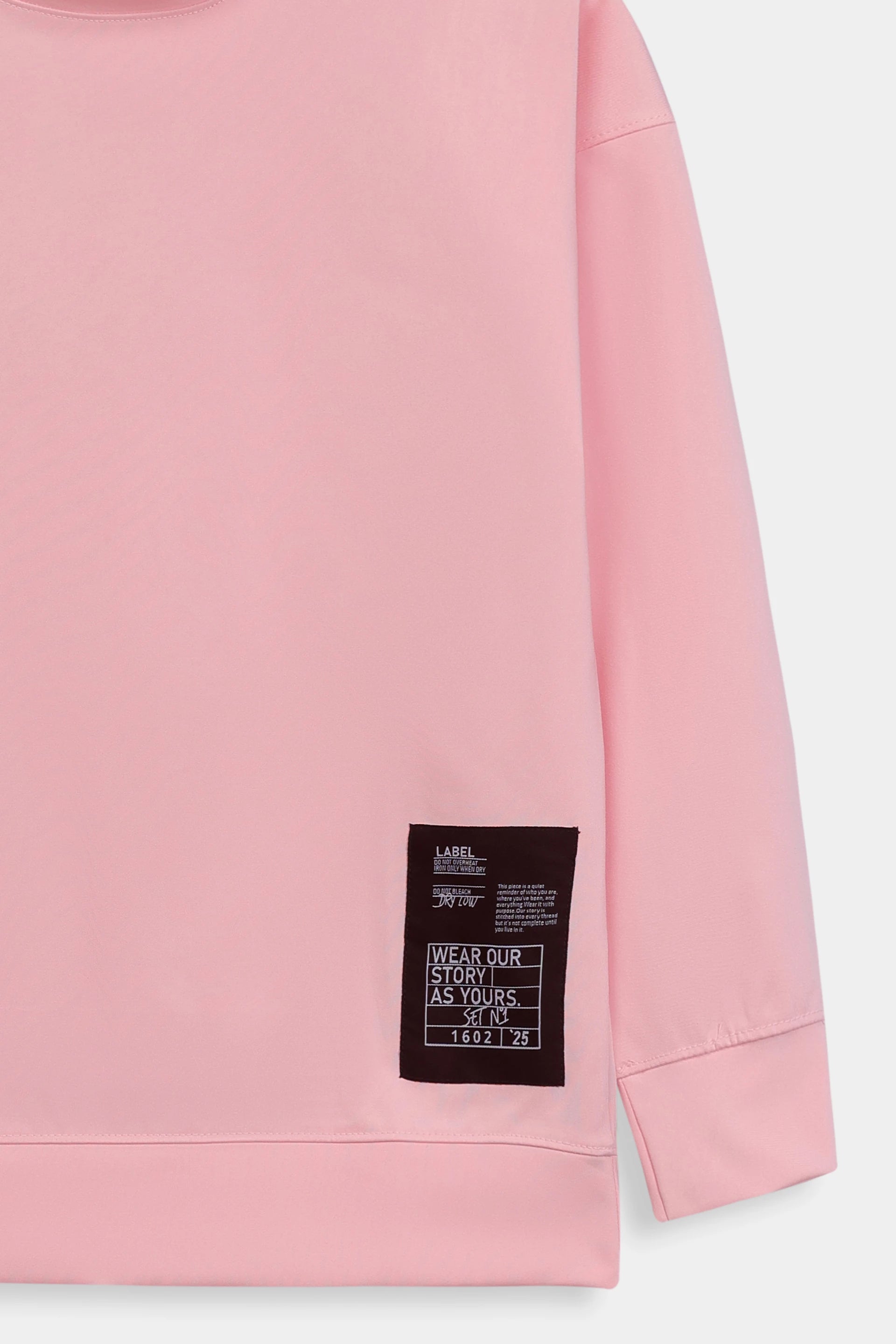 Oversized T-Shirt With Contrast Patch - Cougar Clothing