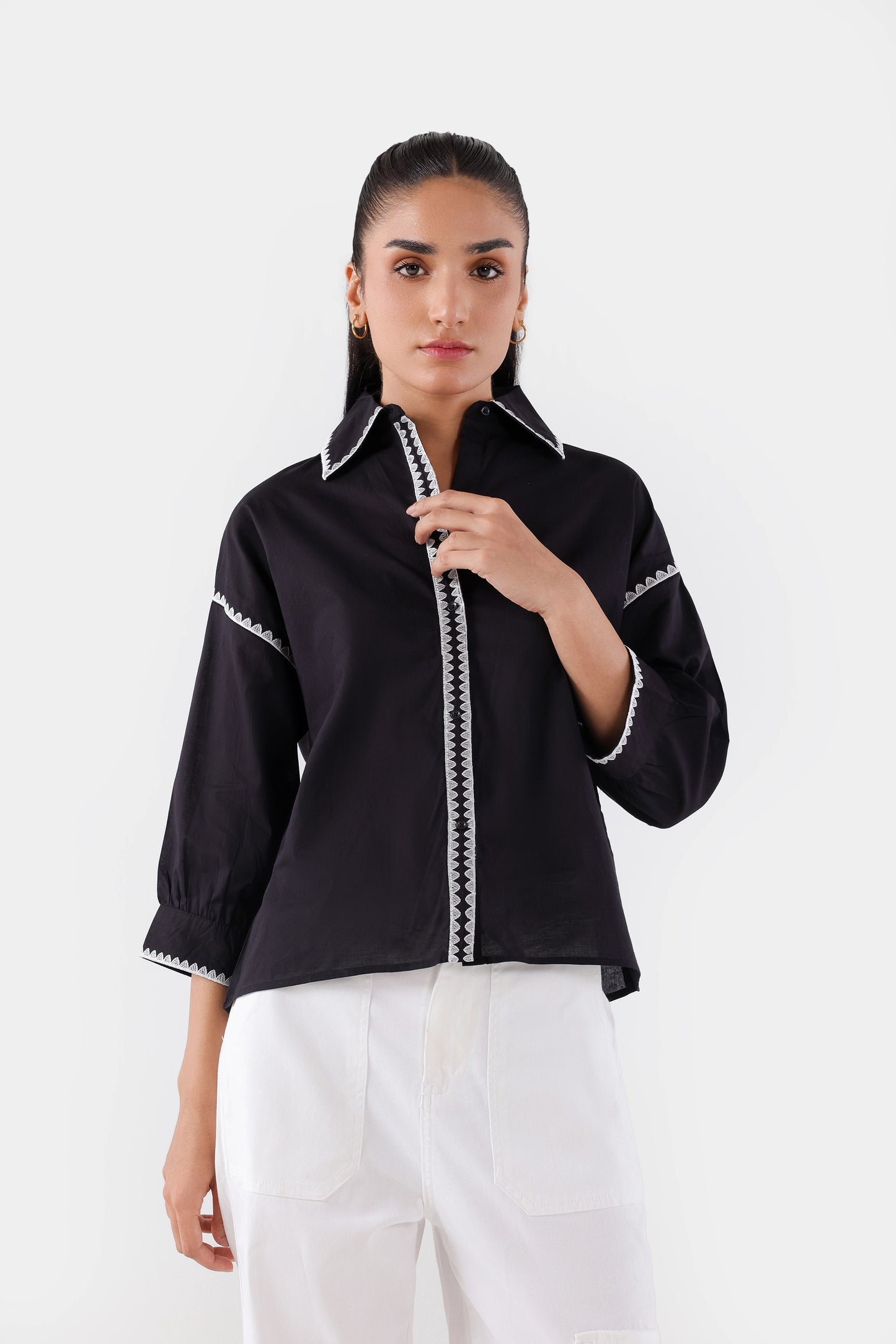 Embroidered Top - Cougar Clothing