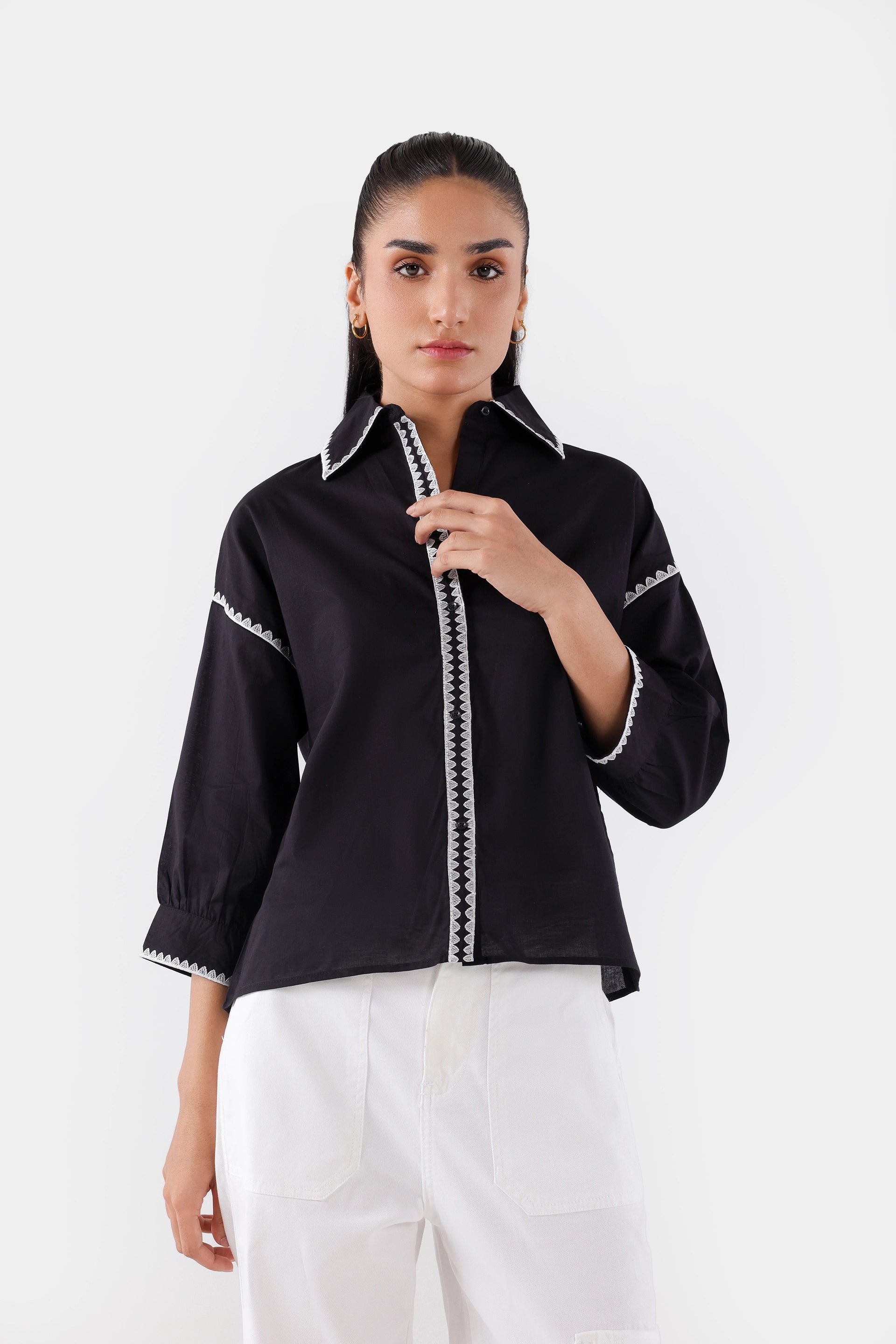 Embroidered Top - Cougar Clothing
