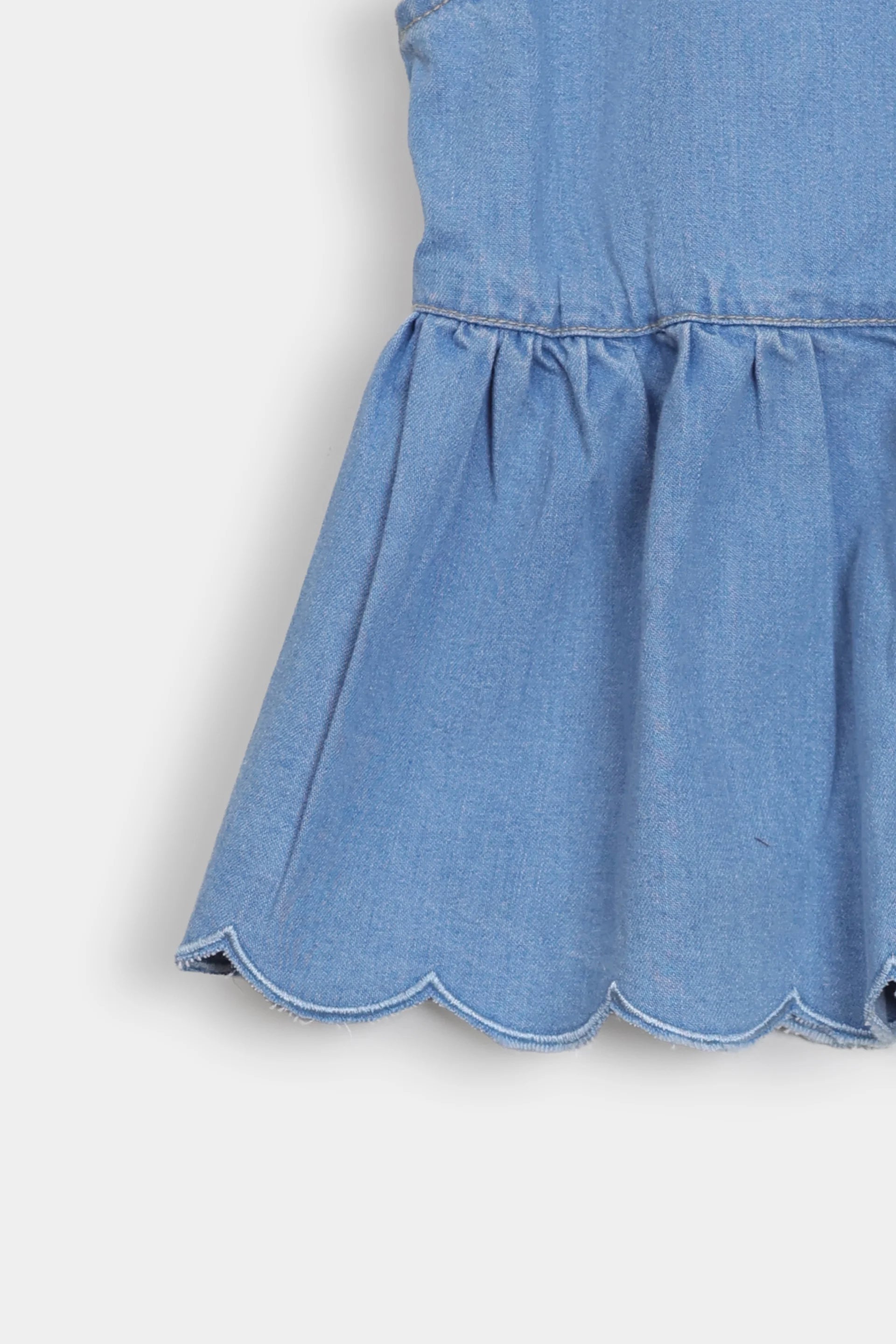 Denim Peplum - Cougar Clothing