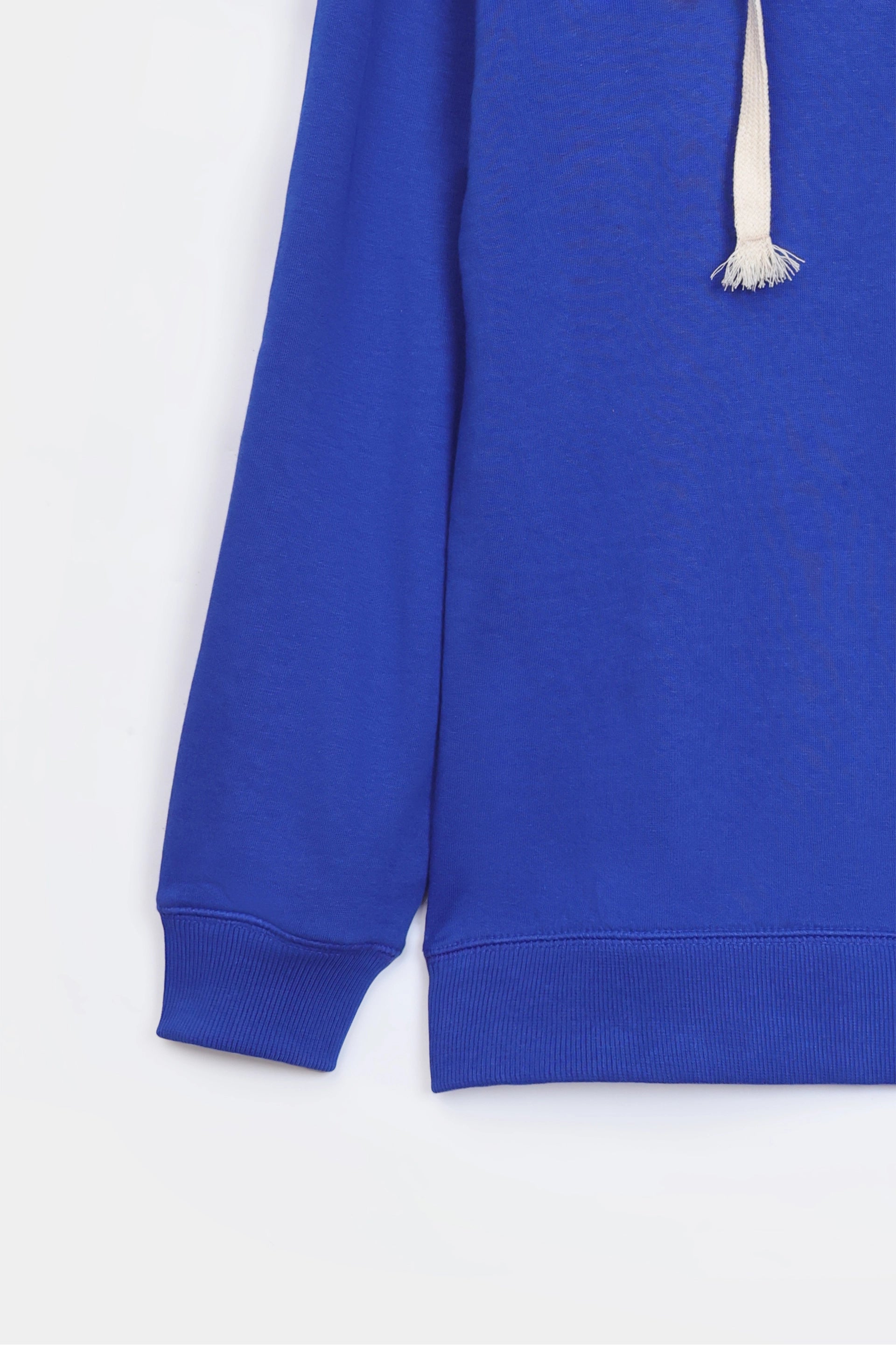 Contrast Drawstring Terry Hoodie - Cougar Clothing