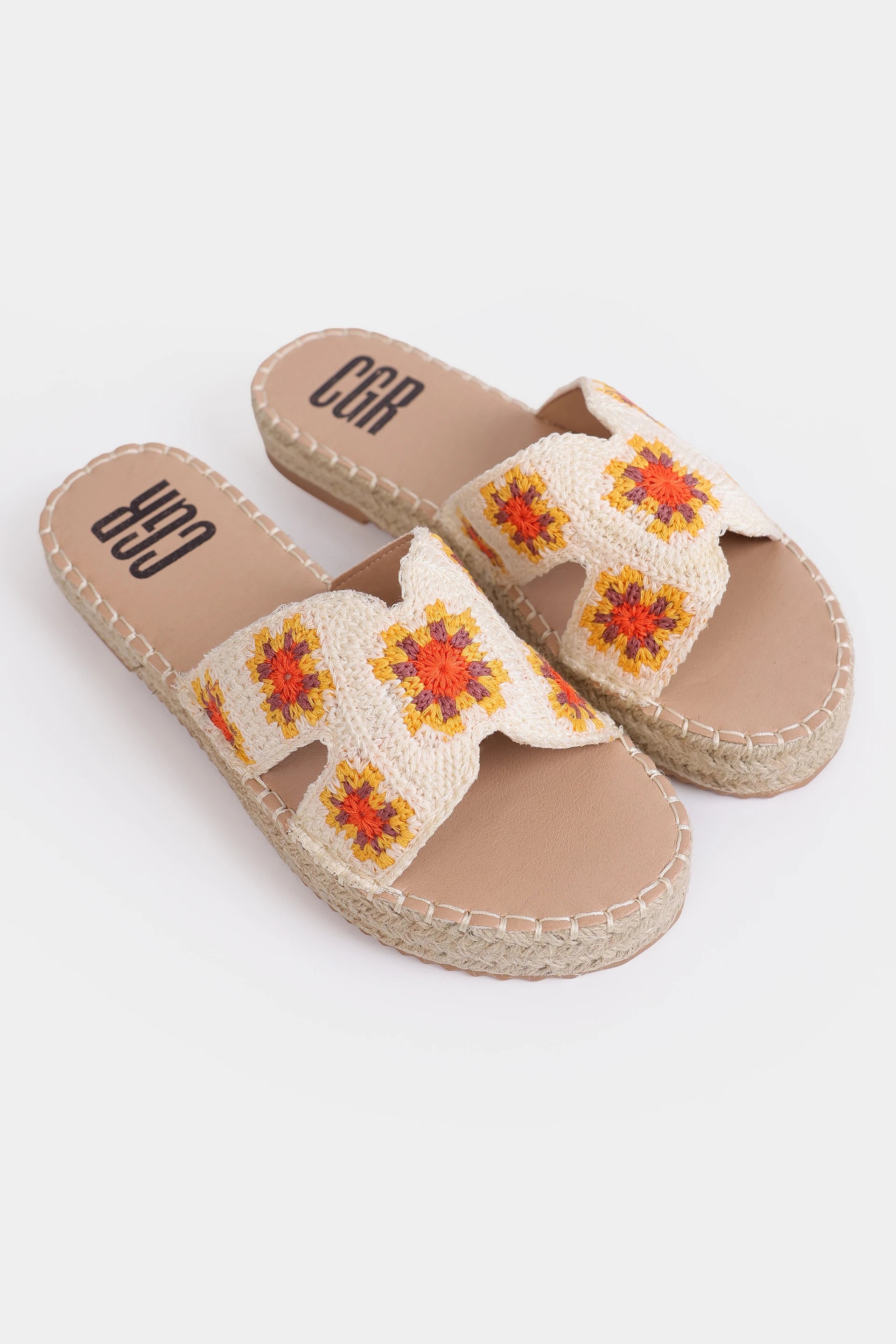 Espadrille Slides - Cougar Clothing