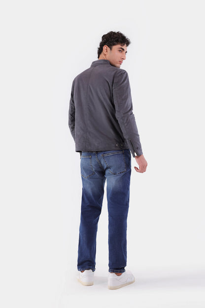 Faux Suede Jacket - Cougar Clothing