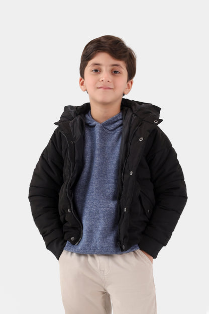 Hood Jacket With Flap Pockets - Cougar Clothing