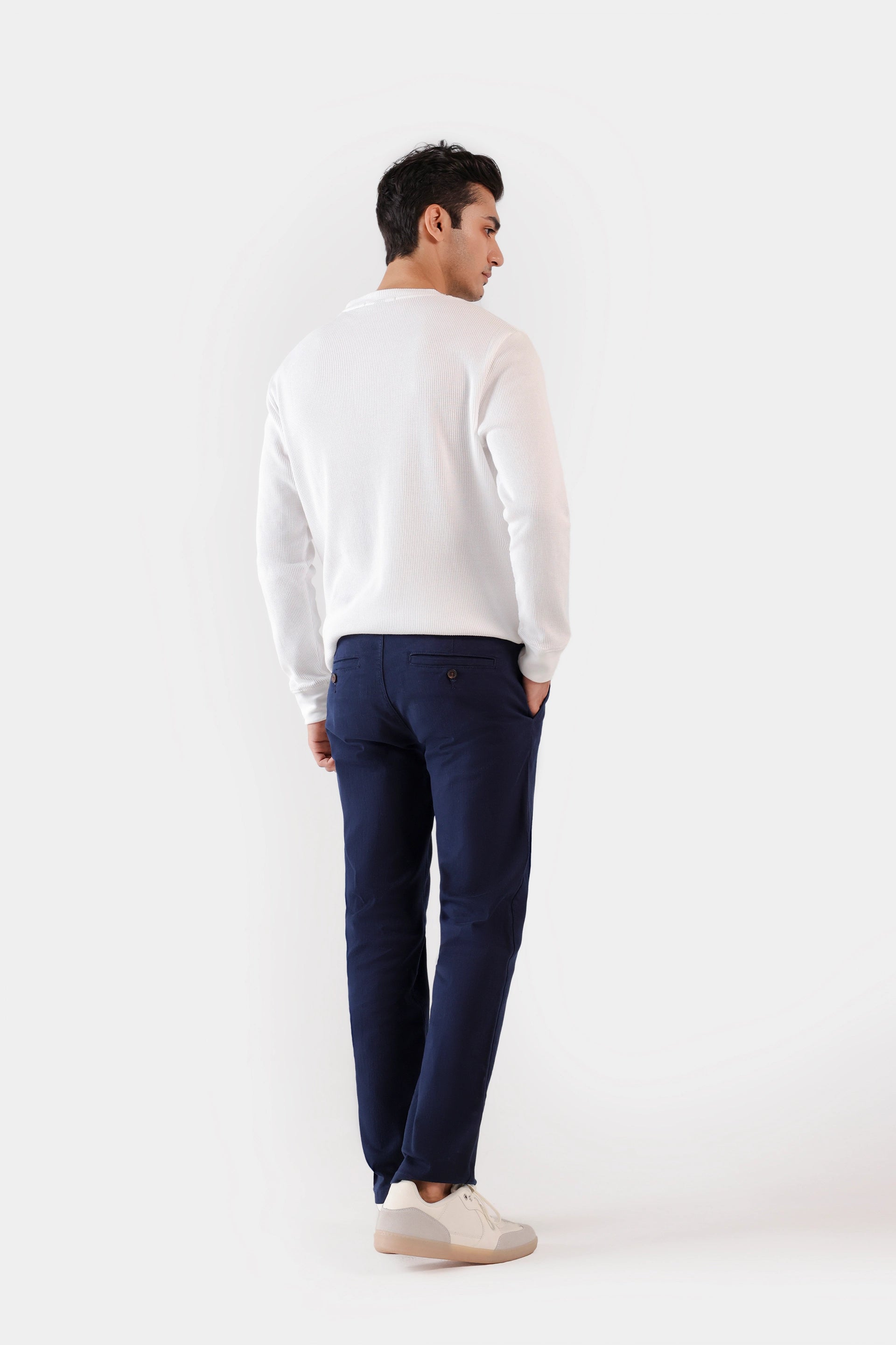 Slim Fit Twill Chino Pants - Cougar Clothing