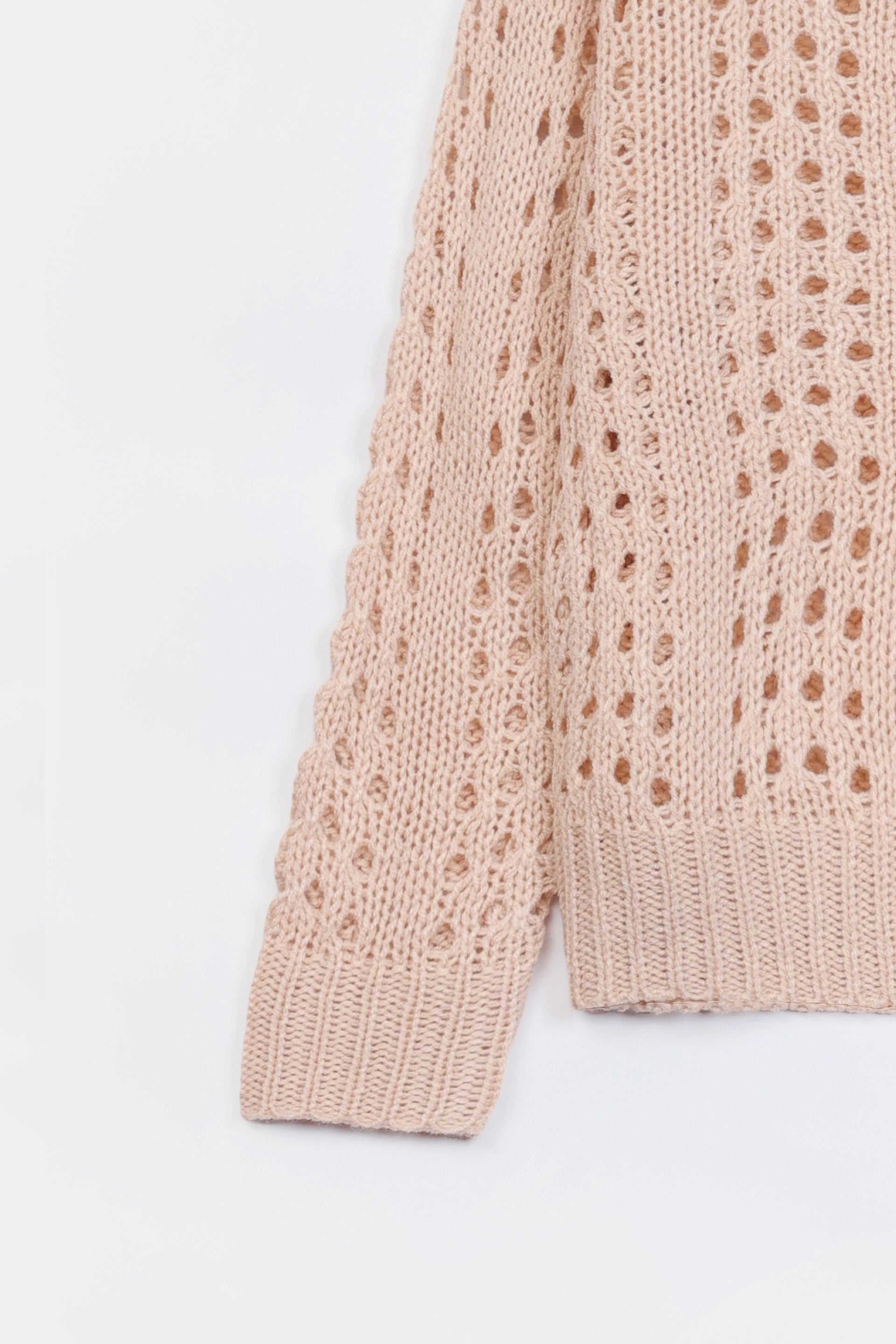 Crochet Knit Cardigan - Cougar Clothing