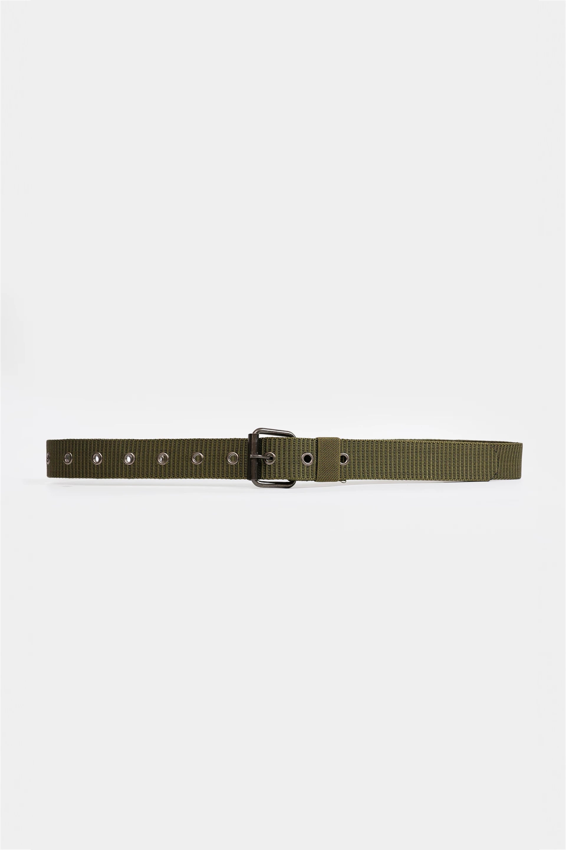 Webbing Belt With Metal Eyelets - Cougar Clothing